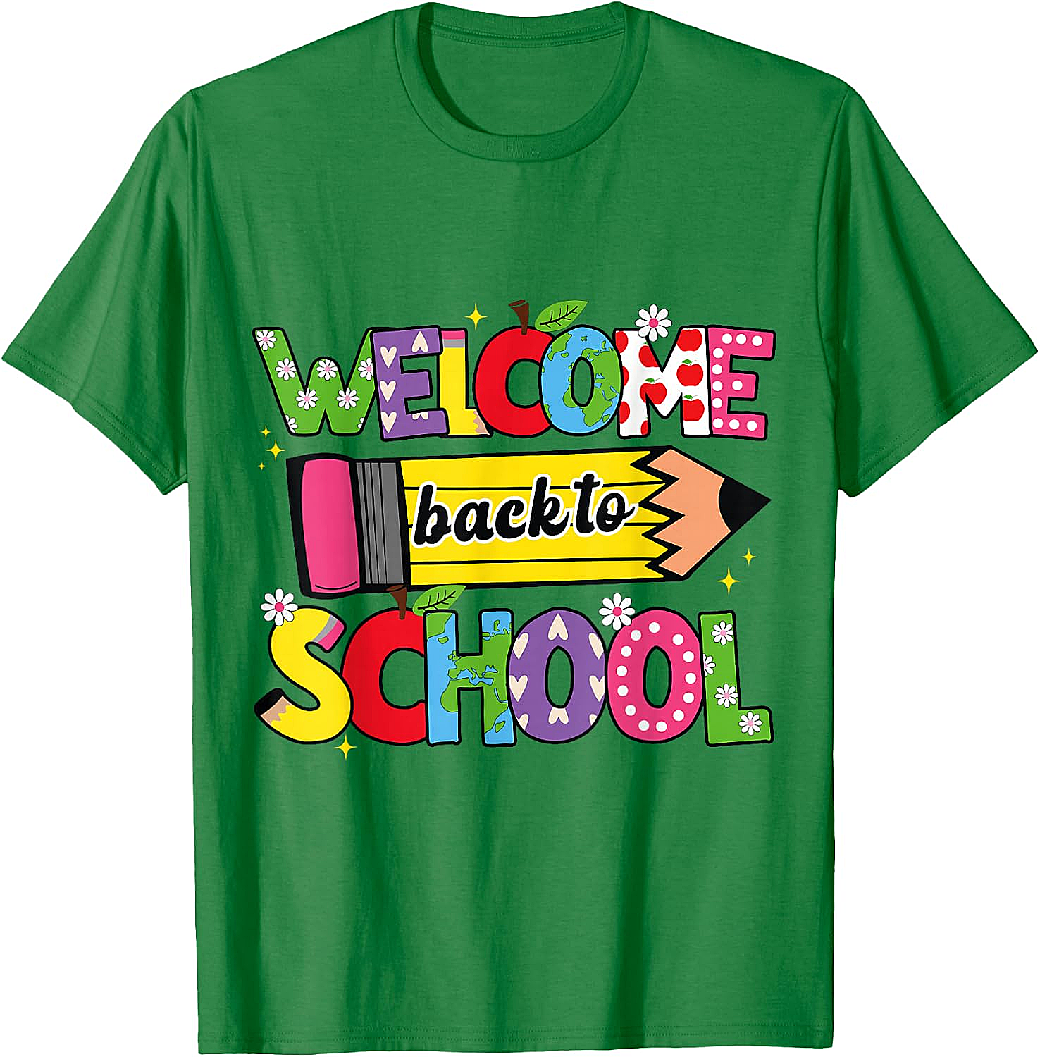  Welcome Back to School T-Shirt Cute Teacher Tee