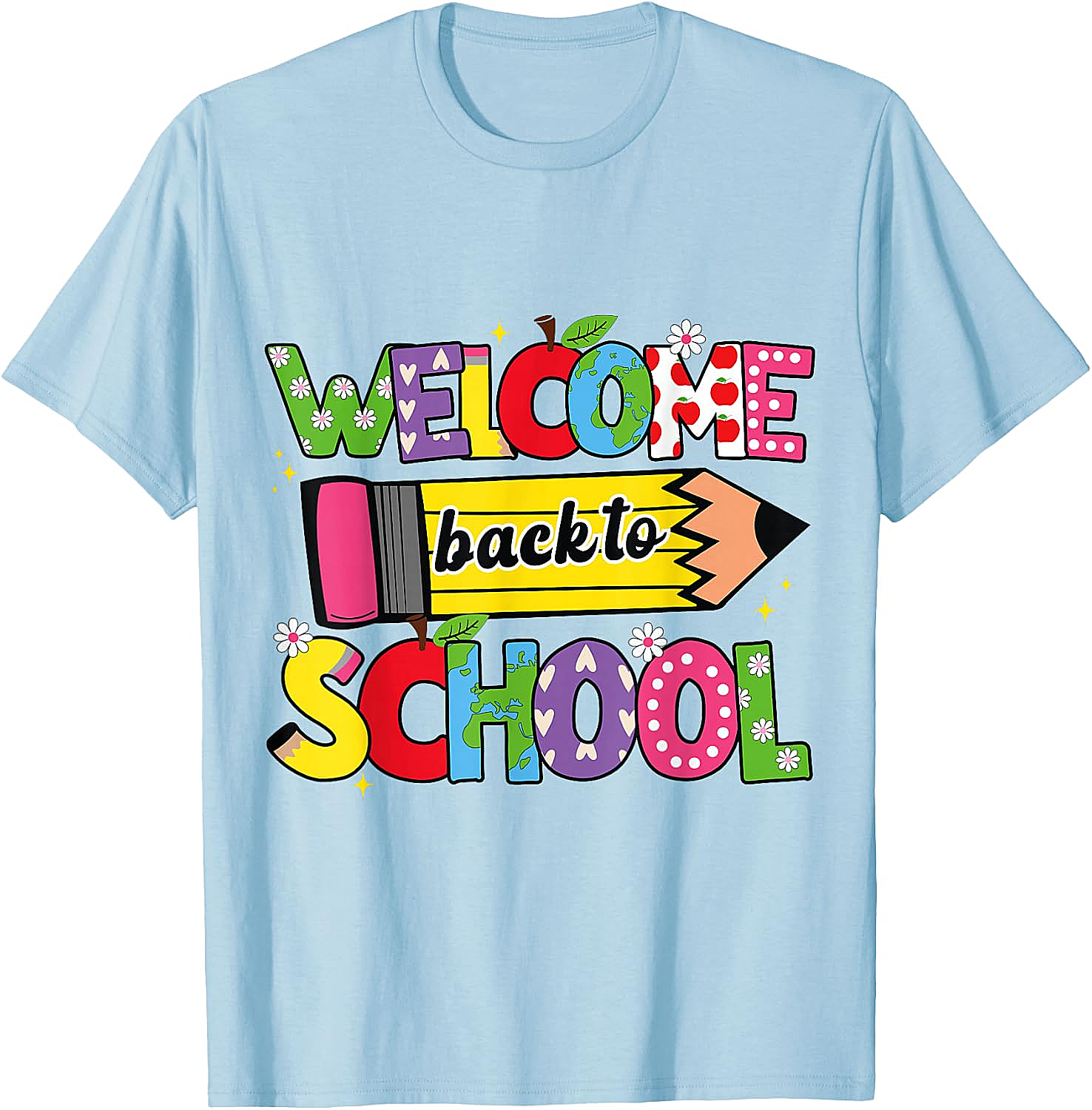 Welcome Back to School T-Shirt Cute Teacher Tee