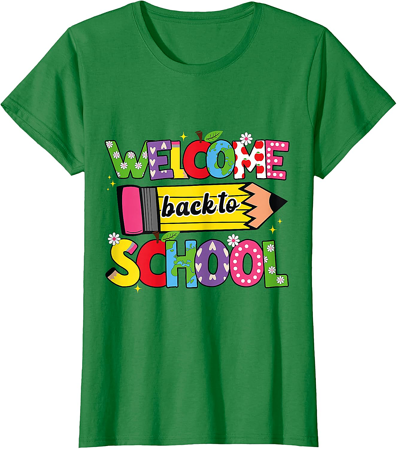  Welcome Back to School T-Shirt Cute Teacher Tee