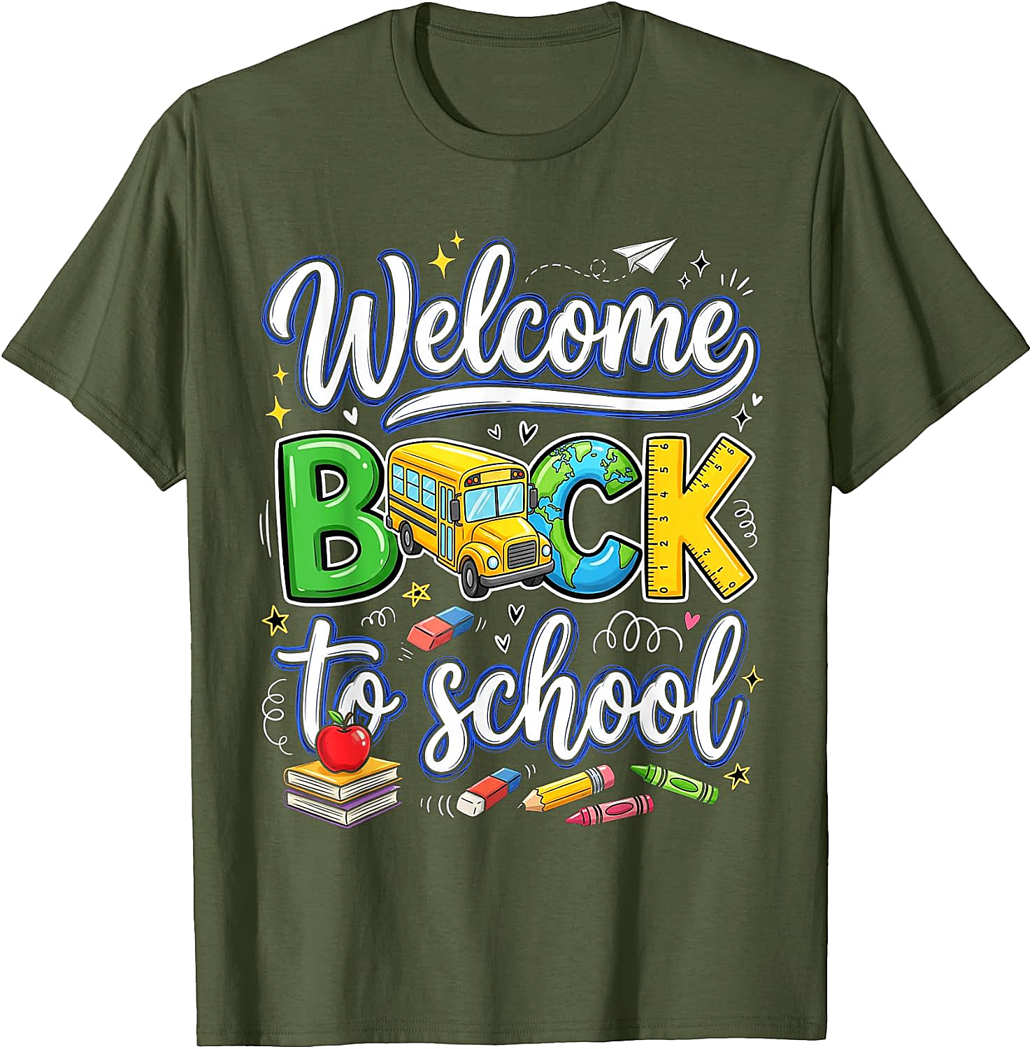 Welcome Back to School T-Shirt Teacher & Student Tee
