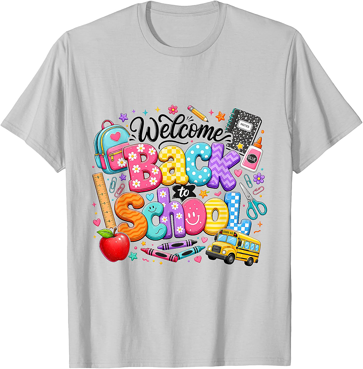 Welcome Back to School T-Shirt Teacher Student Tee