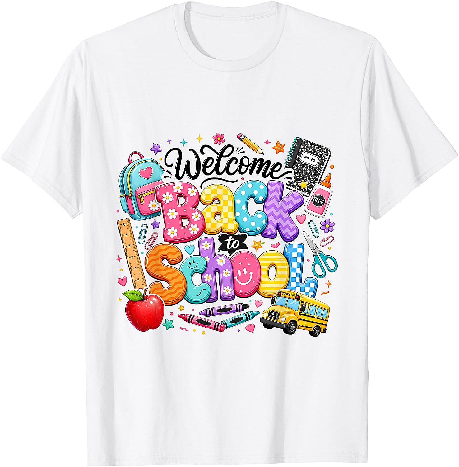 Welcome Back to School T-Shirt Teacher Student Tee