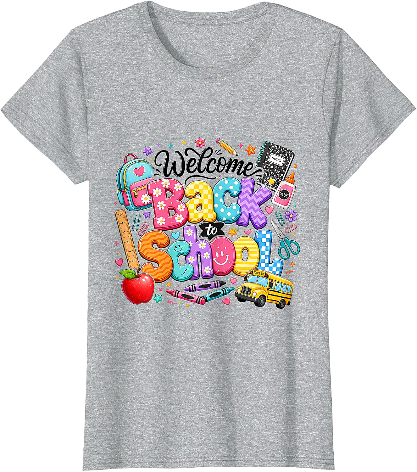 Welcome Back to School T-Shirt Teacher Student Tee