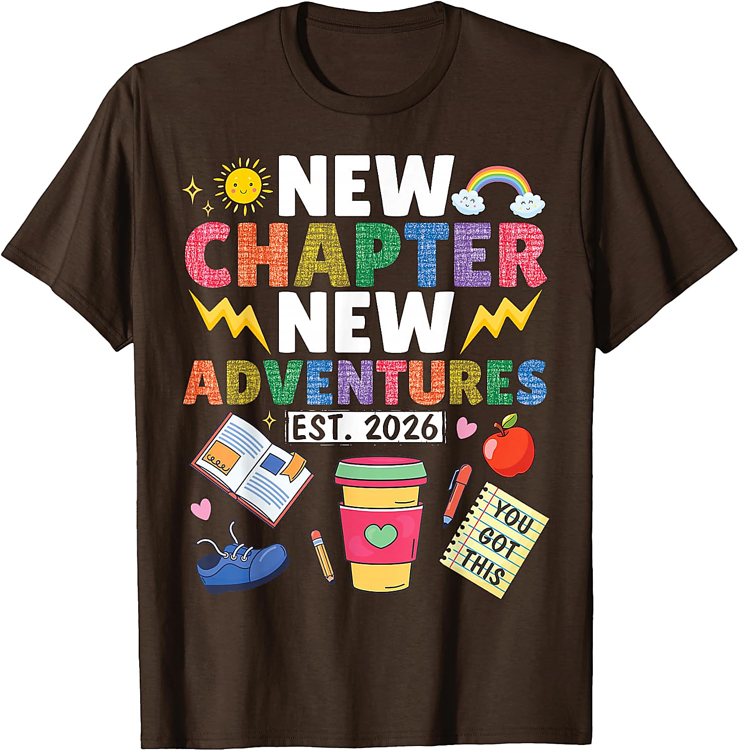 New Chapter Est 2026 T-Shirt | Back to School Gift Tee