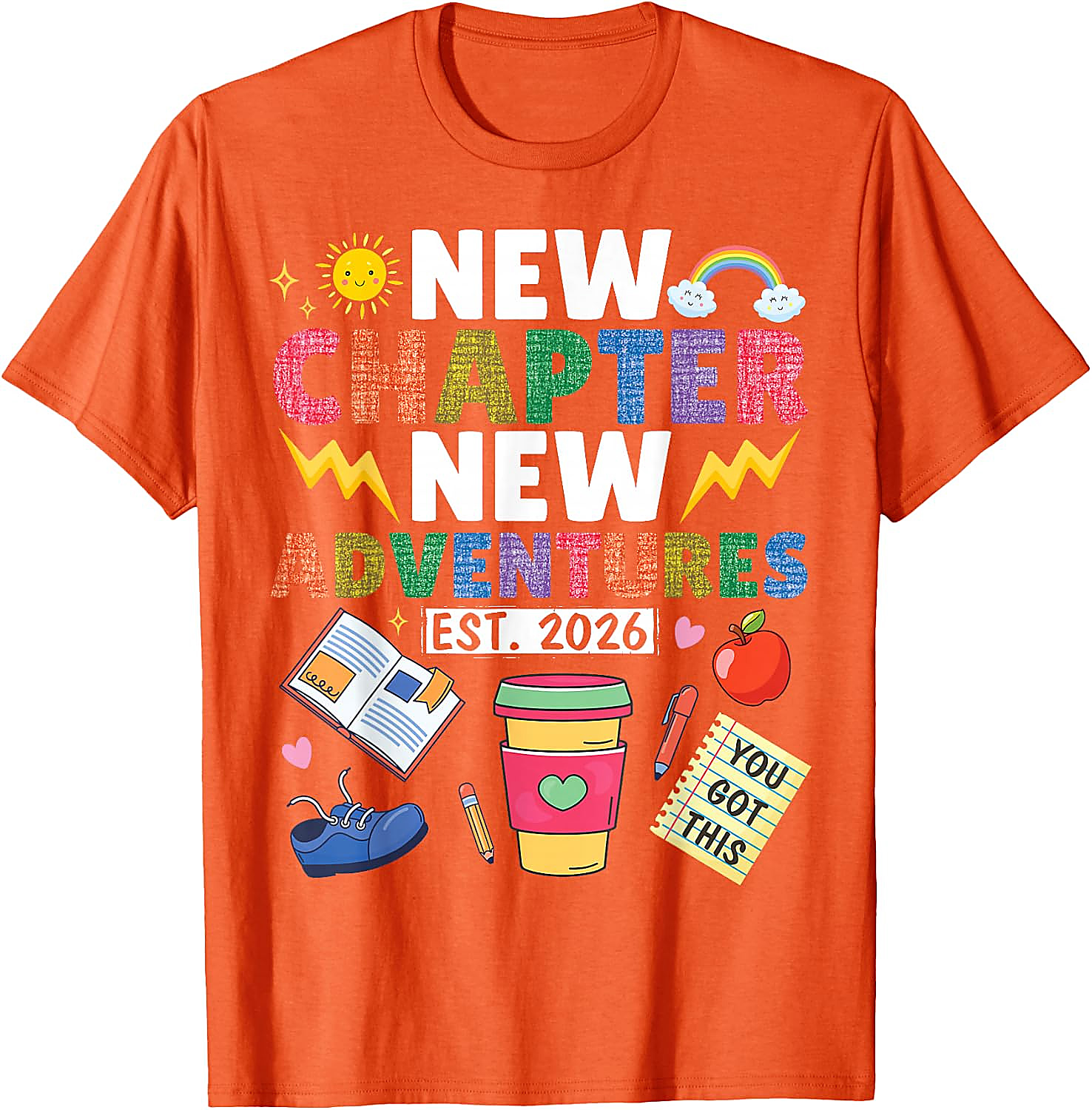 New Chapter Est 2026 T-Shirt | Back to School Gift Tee