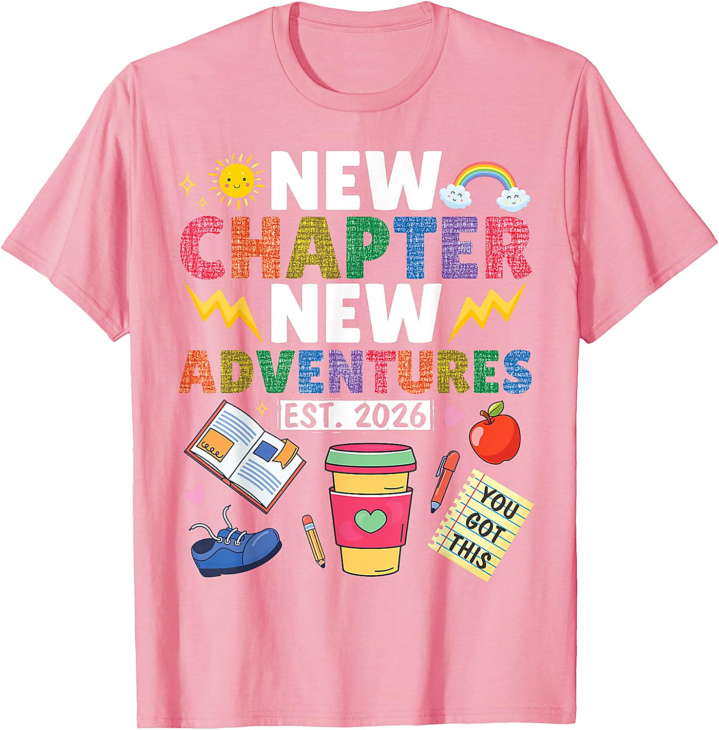 New Chapter Est 2026 T-Shirt | Back to School Gift Tee