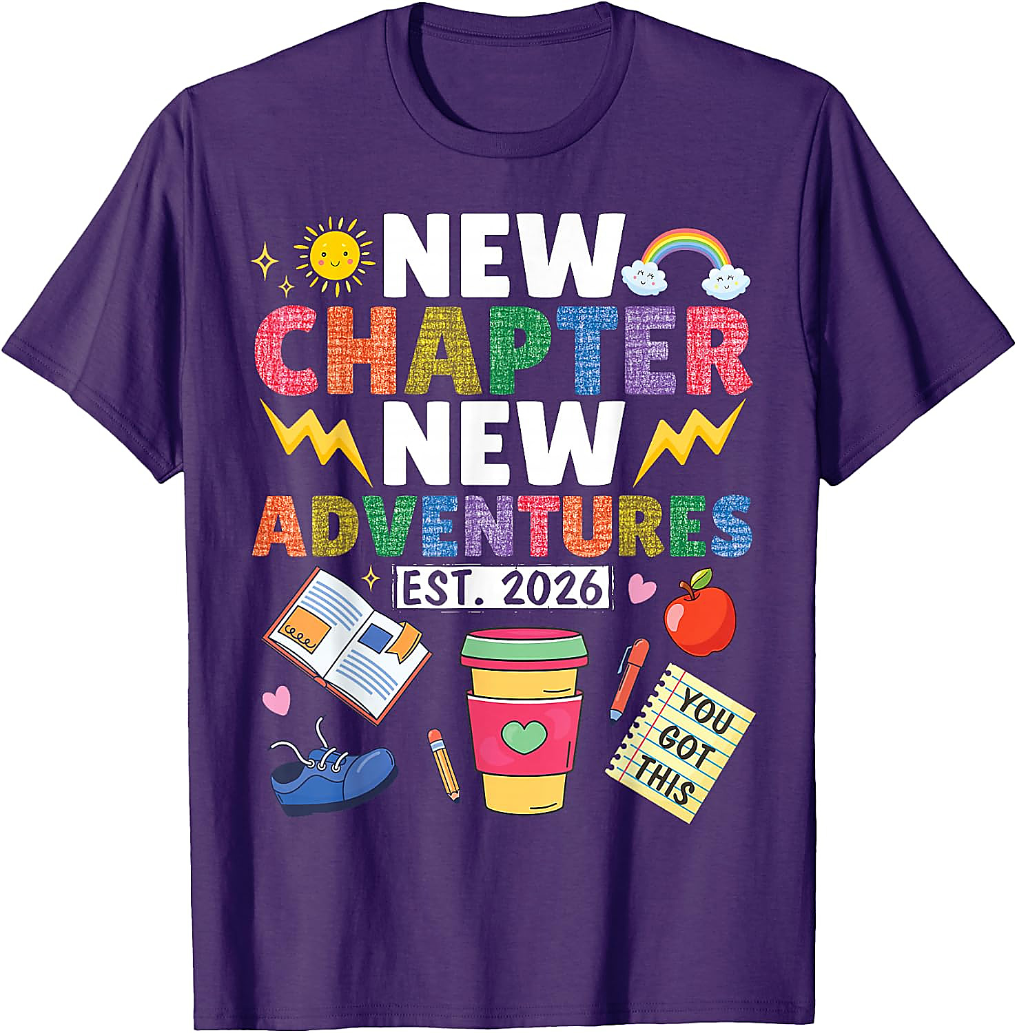New Chapter Est 2026 T-Shirt | Back to School Gift Tee
