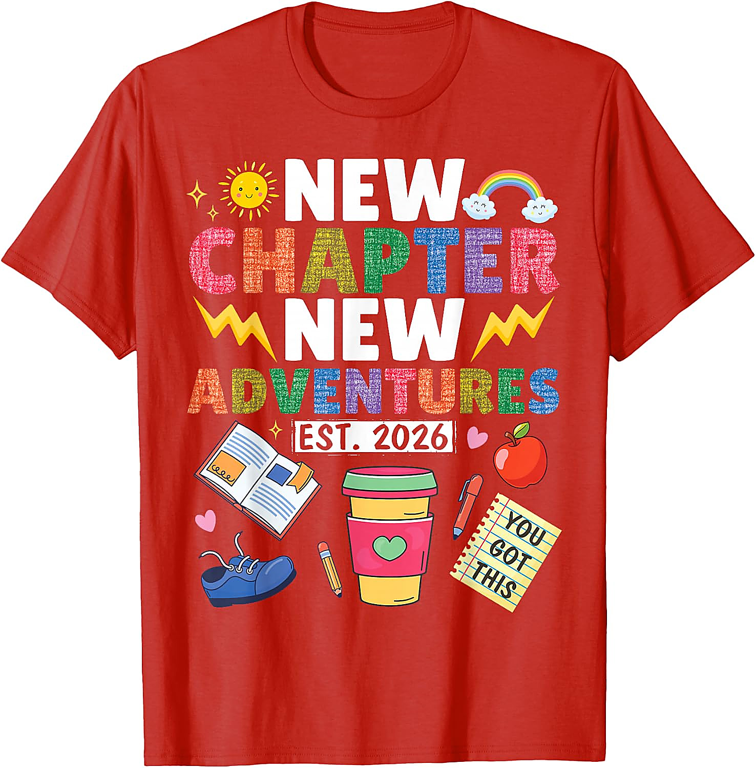 New Chapter Est 2026 T-Shirt | Back to School Gift Tee