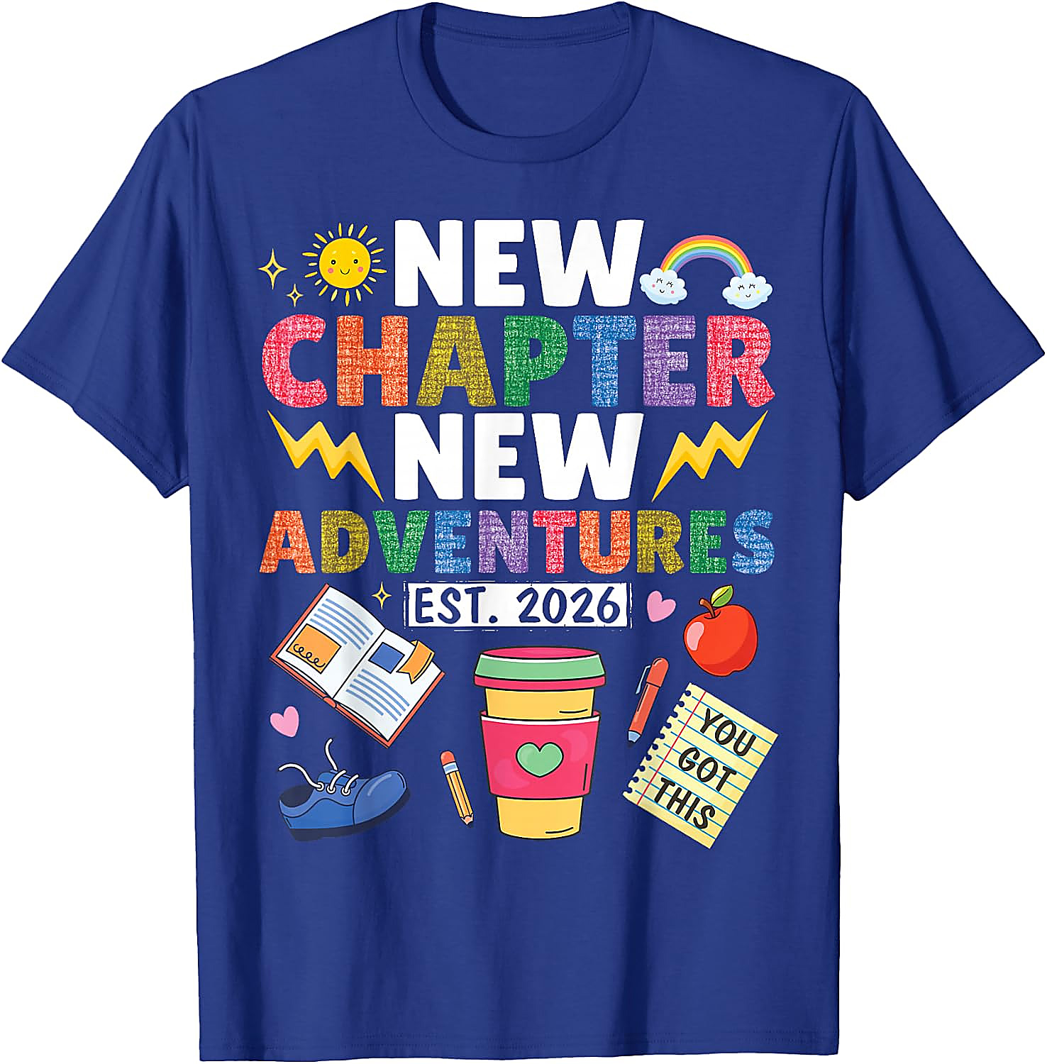 New Chapter Est 2026 T-Shirt | Back to School Gift Tee
