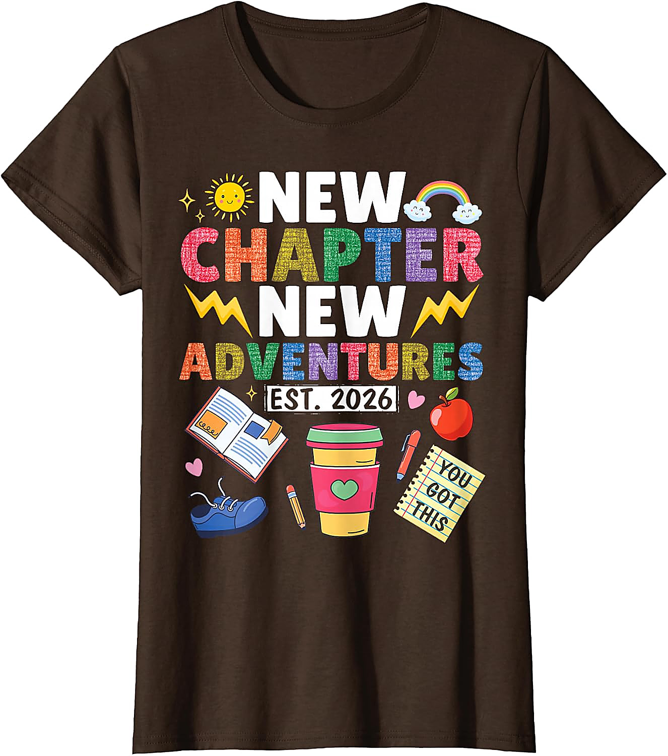 New Chapter Est 2026 T-Shirt | Back to School Gift Tee
