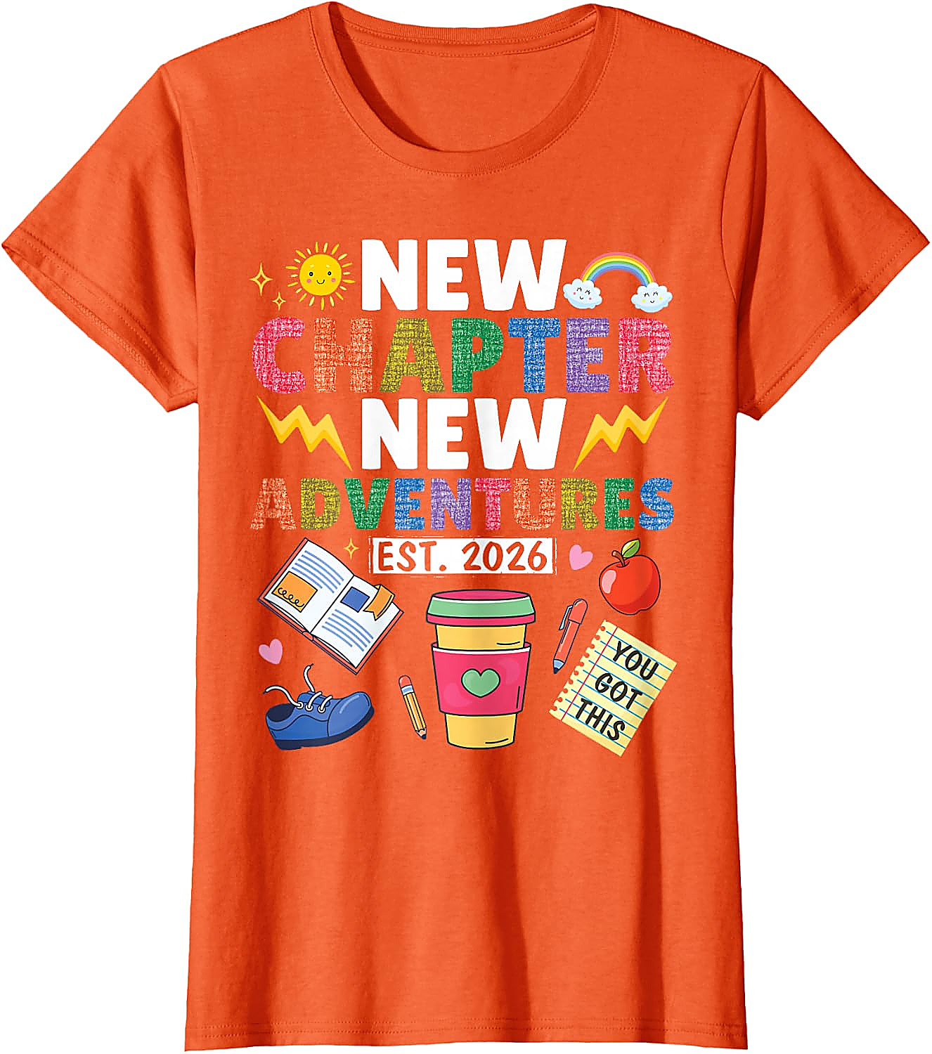 New Chapter Est 2026 T-Shirt | Back to School Gift Tee