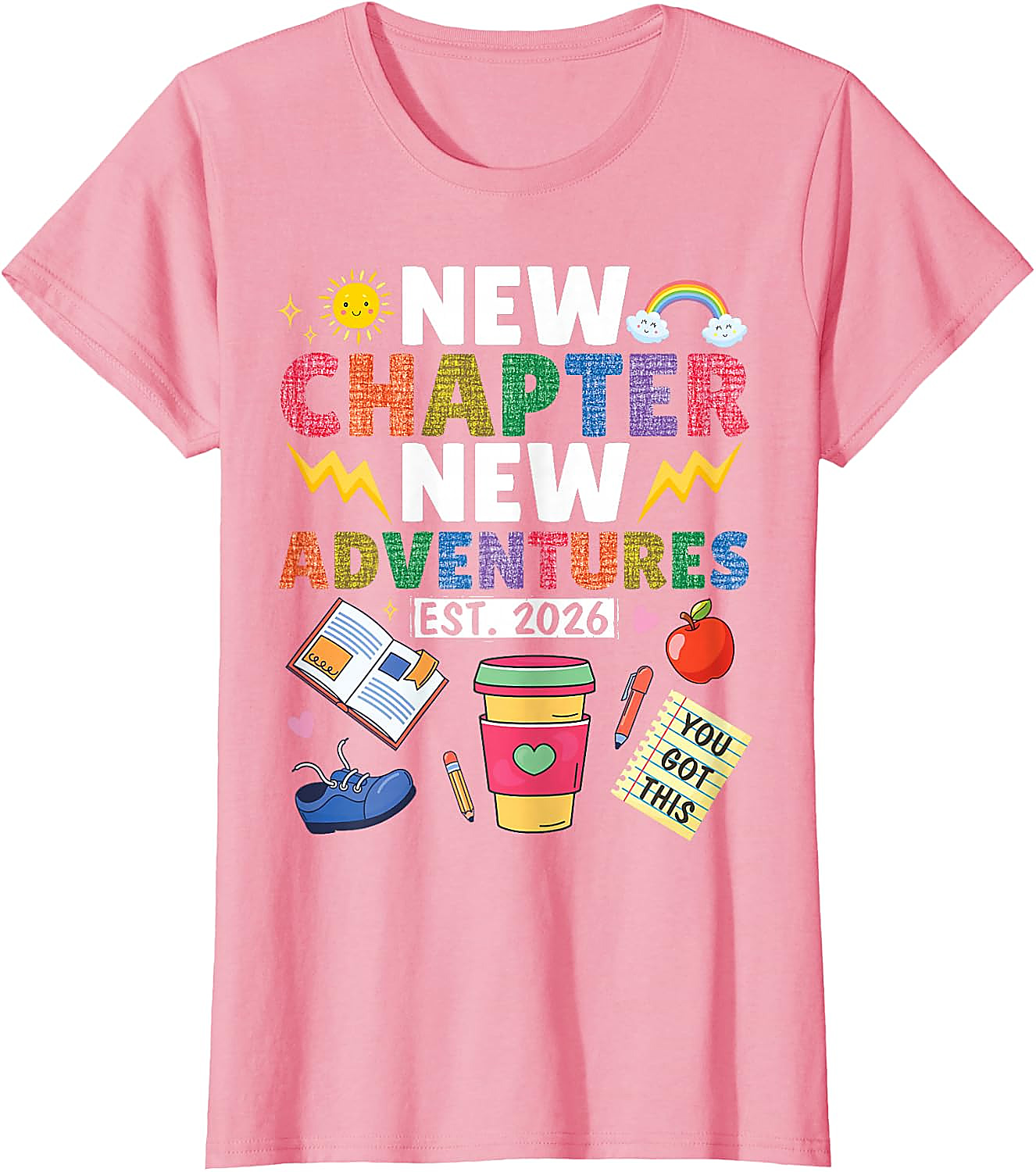 New Chapter Est 2026 T-Shirt | Back to School Gift Tee