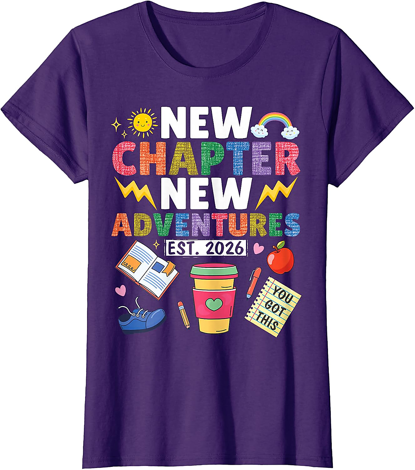 New Chapter Est 2026 T-Shirt | Back to School Gift Tee