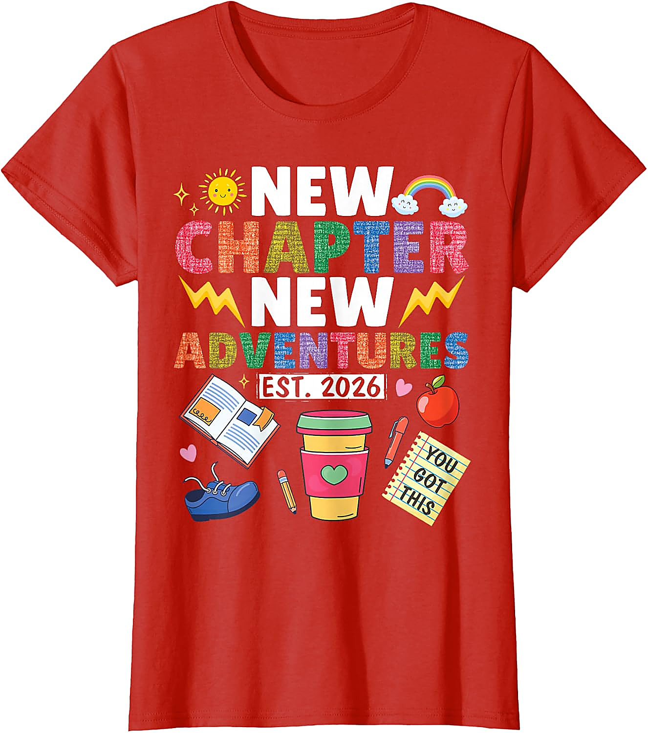 New Chapter Est 2026 T-Shirt | Back to School Gift Tee