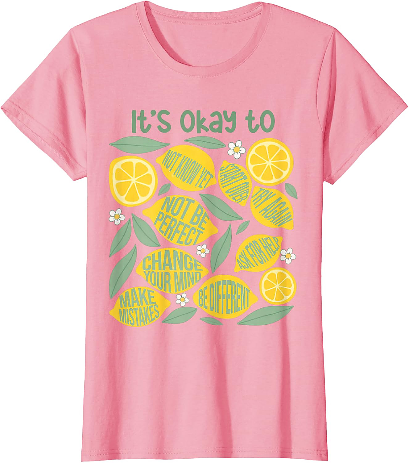 Lemon Teacher It's Okay to Make Mistakes T-Shirt