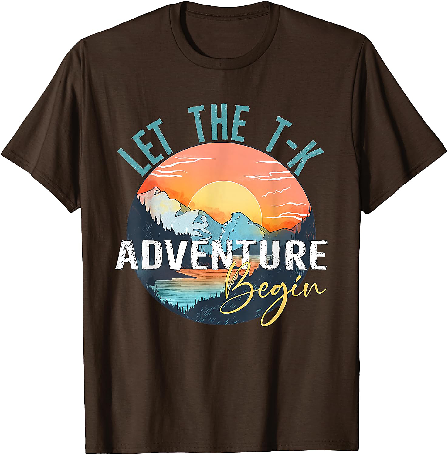 Let the T-K Adventure Begin Teacher Shirt | Back to School Tee