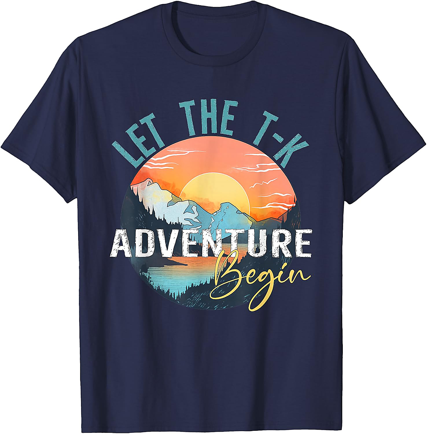 Let the T-K Adventure Begin Teacher Shirt | Back to School Tee
