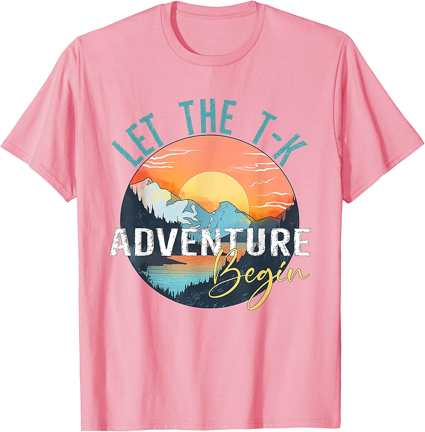 Let the T-K Adventure Begin Teacher Shirt | Back to School Tee