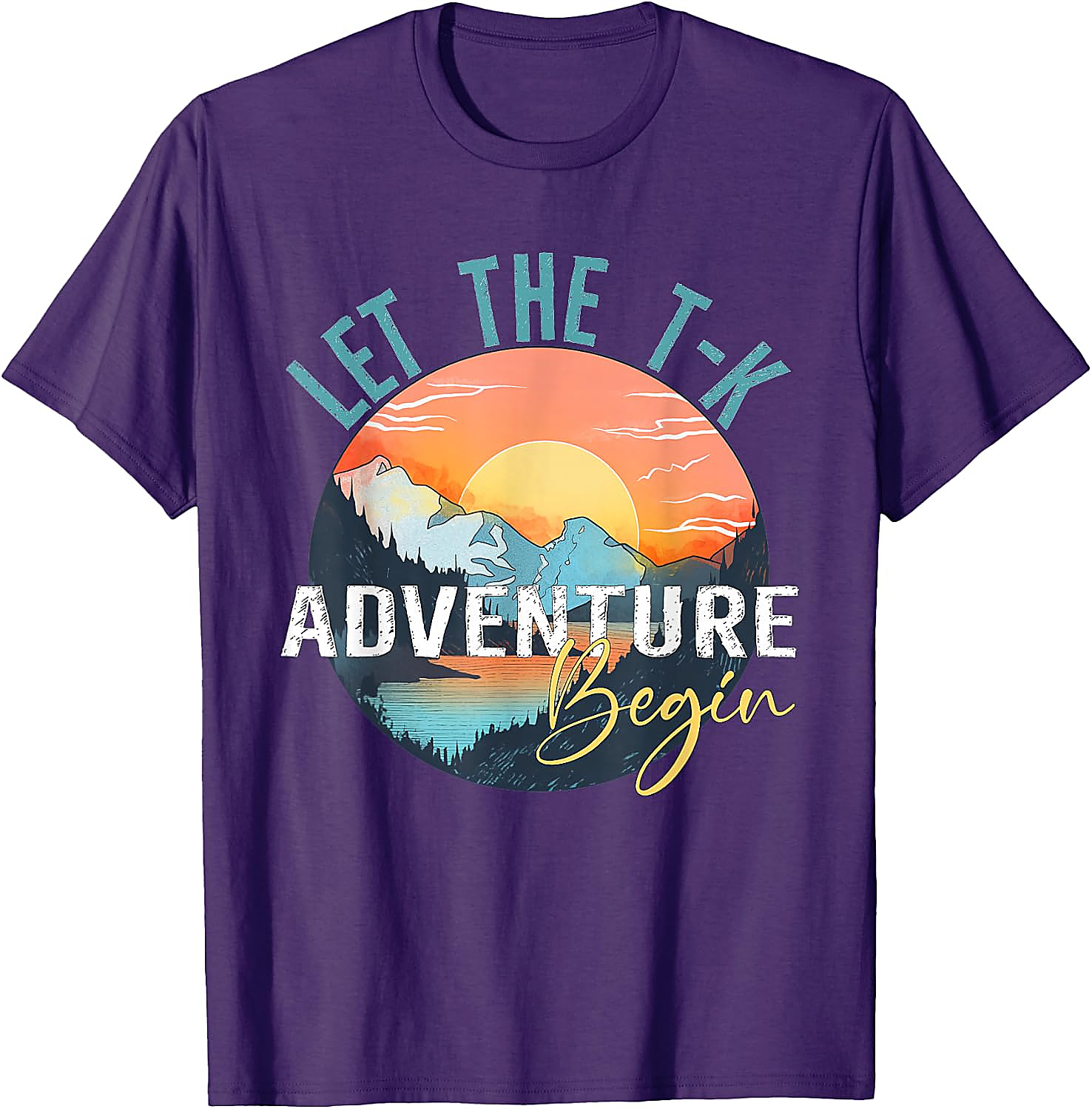 Let the T-K Adventure Begin Teacher Shirt | Back to School Tee