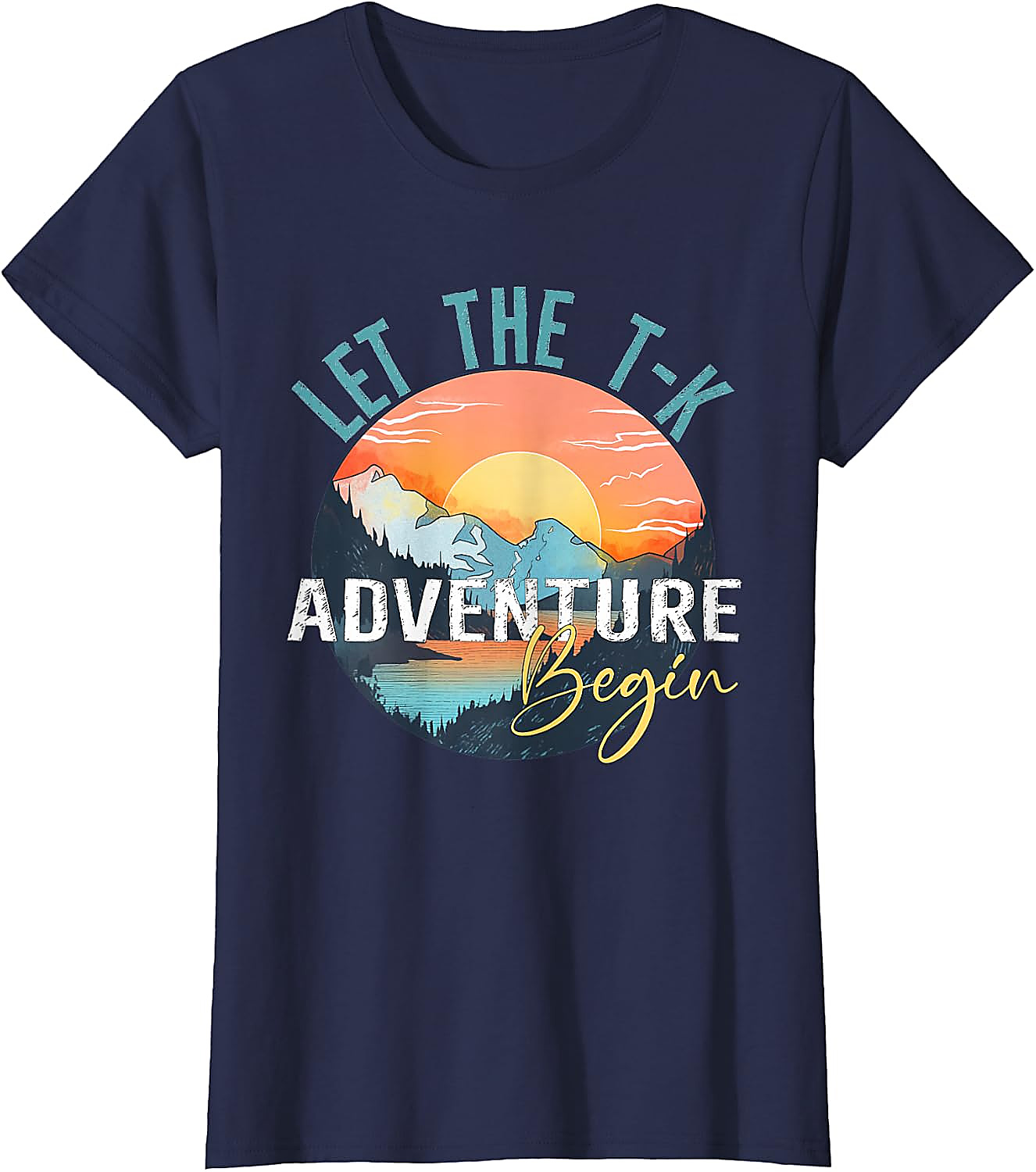 Let the T-K Adventure Begin Teacher Shirt | Back to School Tee