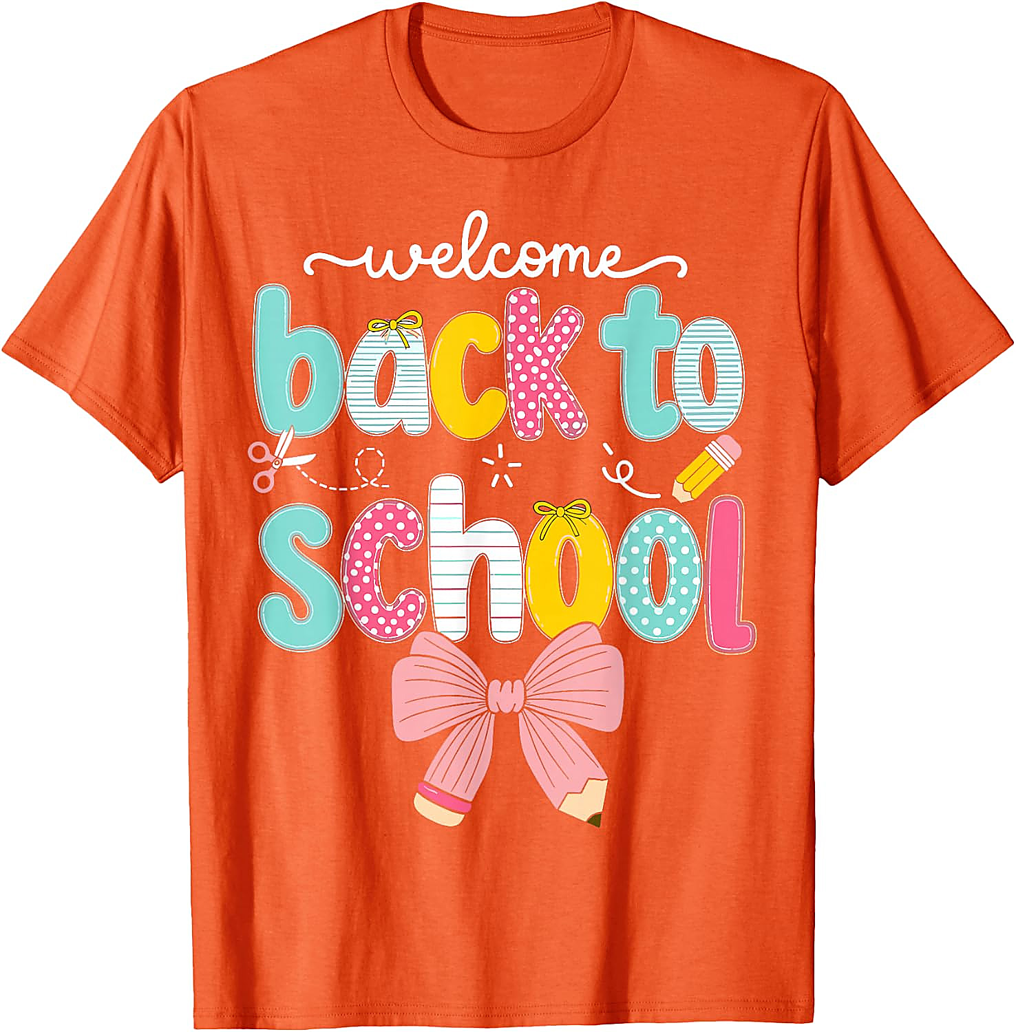 Back to School Coquette Bow T-Shirt | Cute Teacher Tee