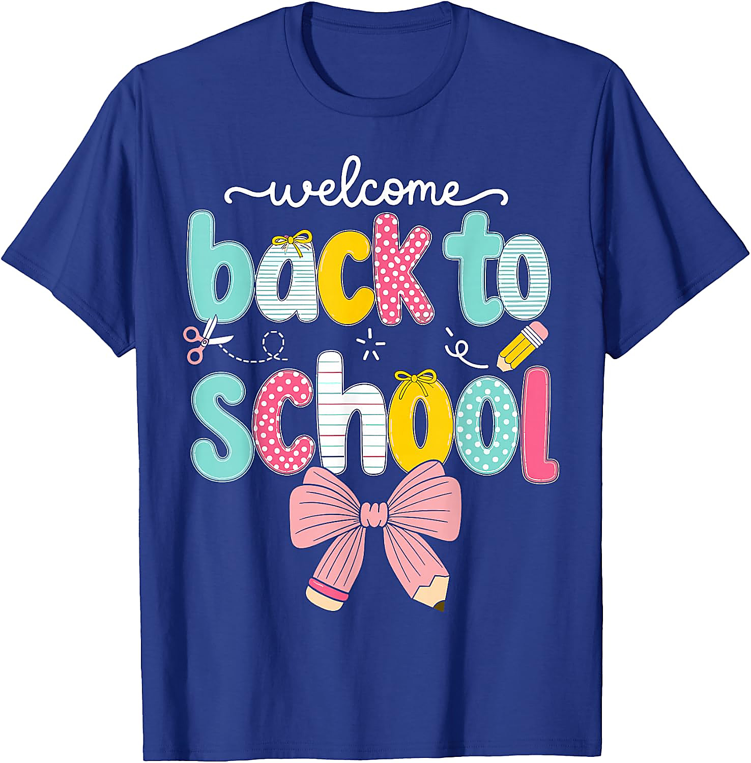 Back to School Coquette Bow T-Shirt | Cute Teacher Tee