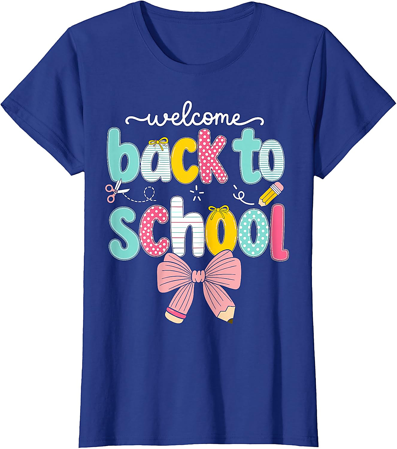 Back to School Coquette Bow T-Shirt | Cute Teacher Tee