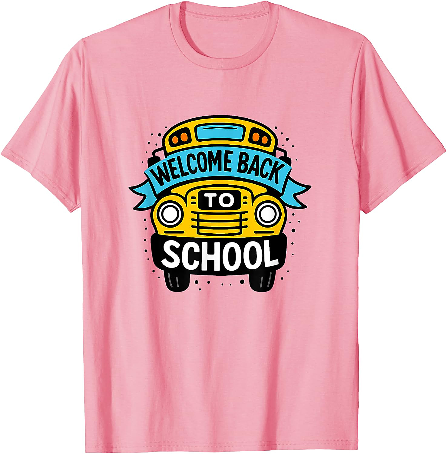 Back to School Bus T-Shirt | First Day Teacher & Kid Tee