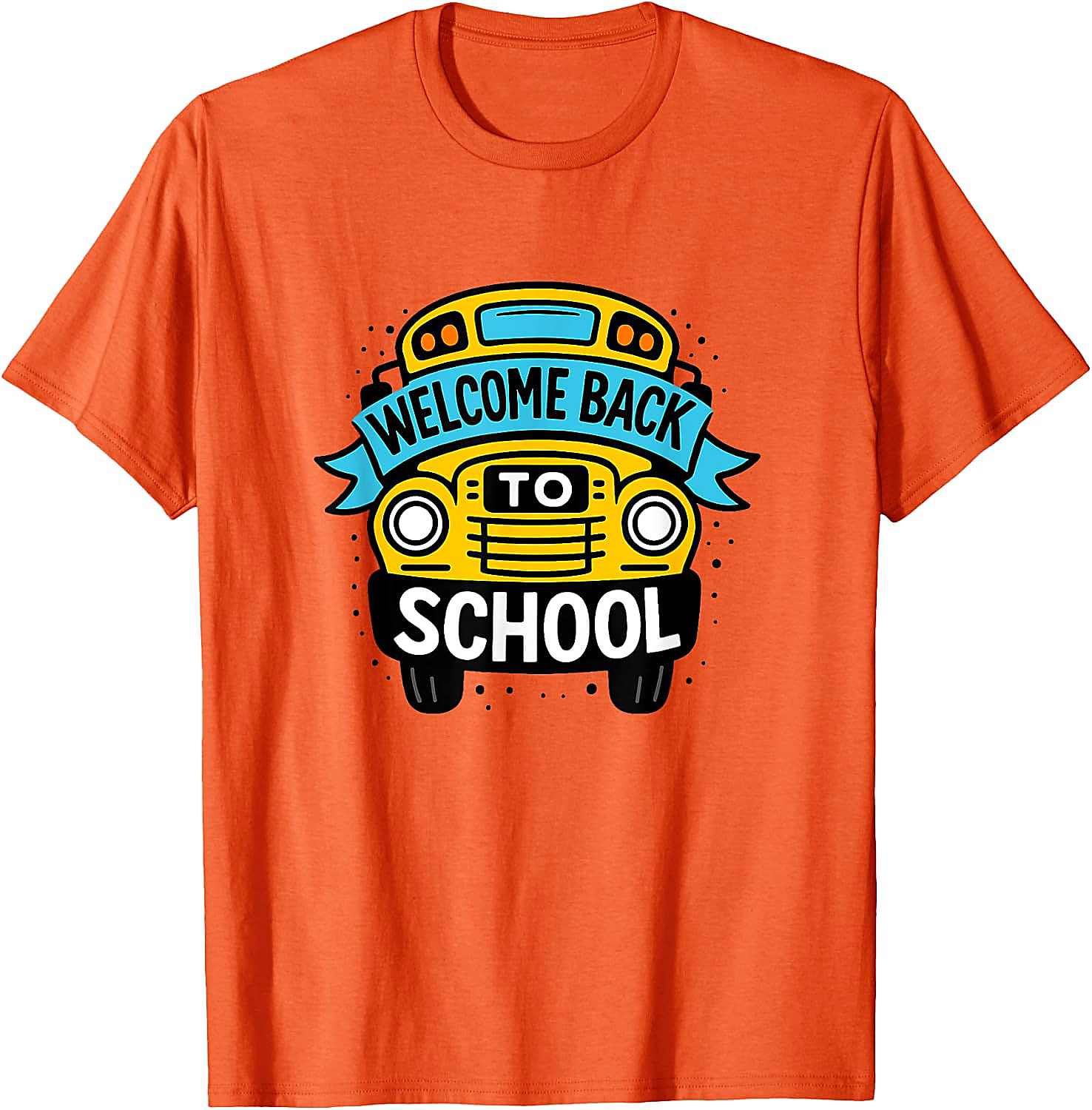 Back to School Bus T-Shirt | First Day Teacher & Kid Tee