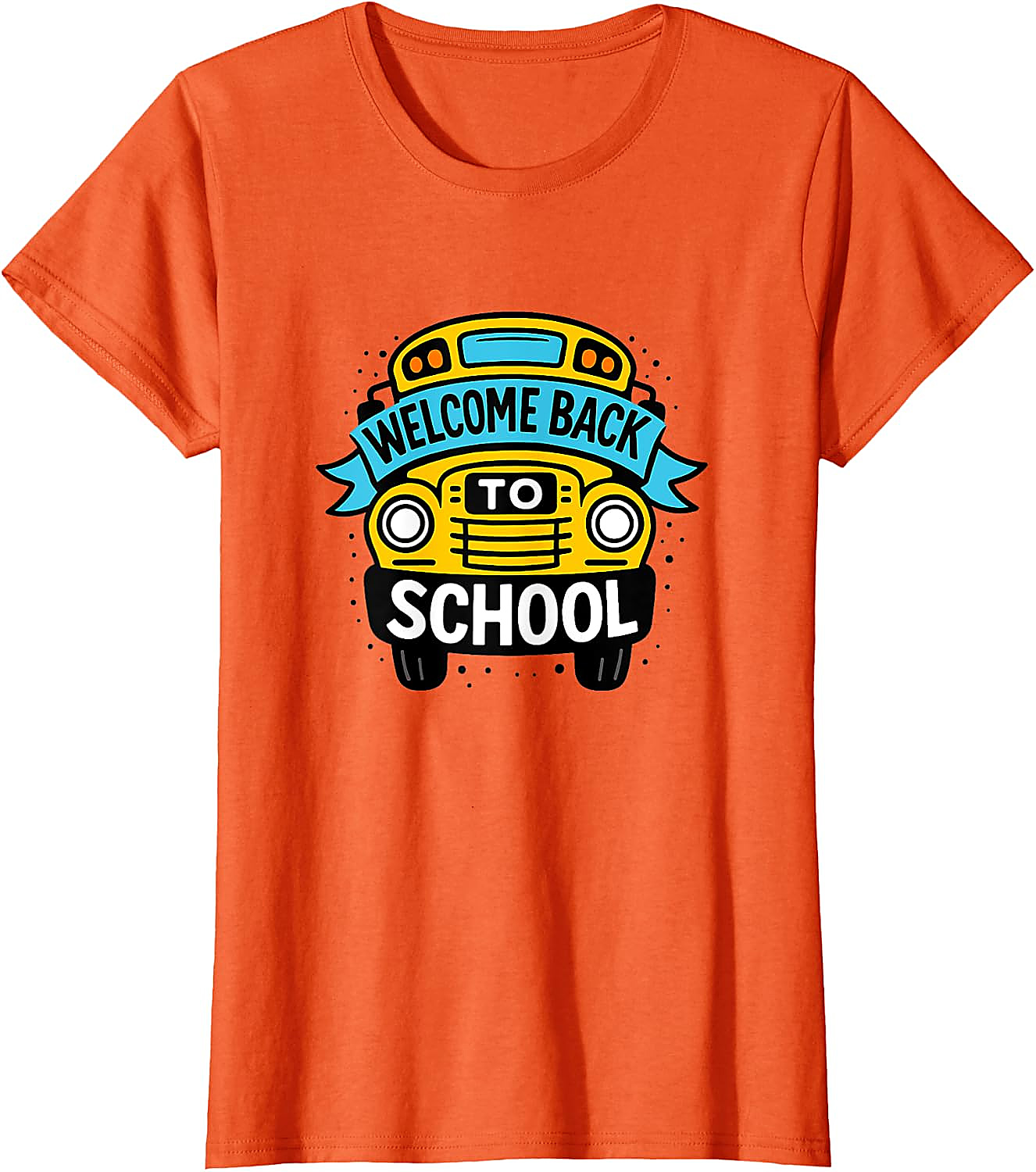 Back to School Bus T-Shirt | First Day Teacher & Kid Tee