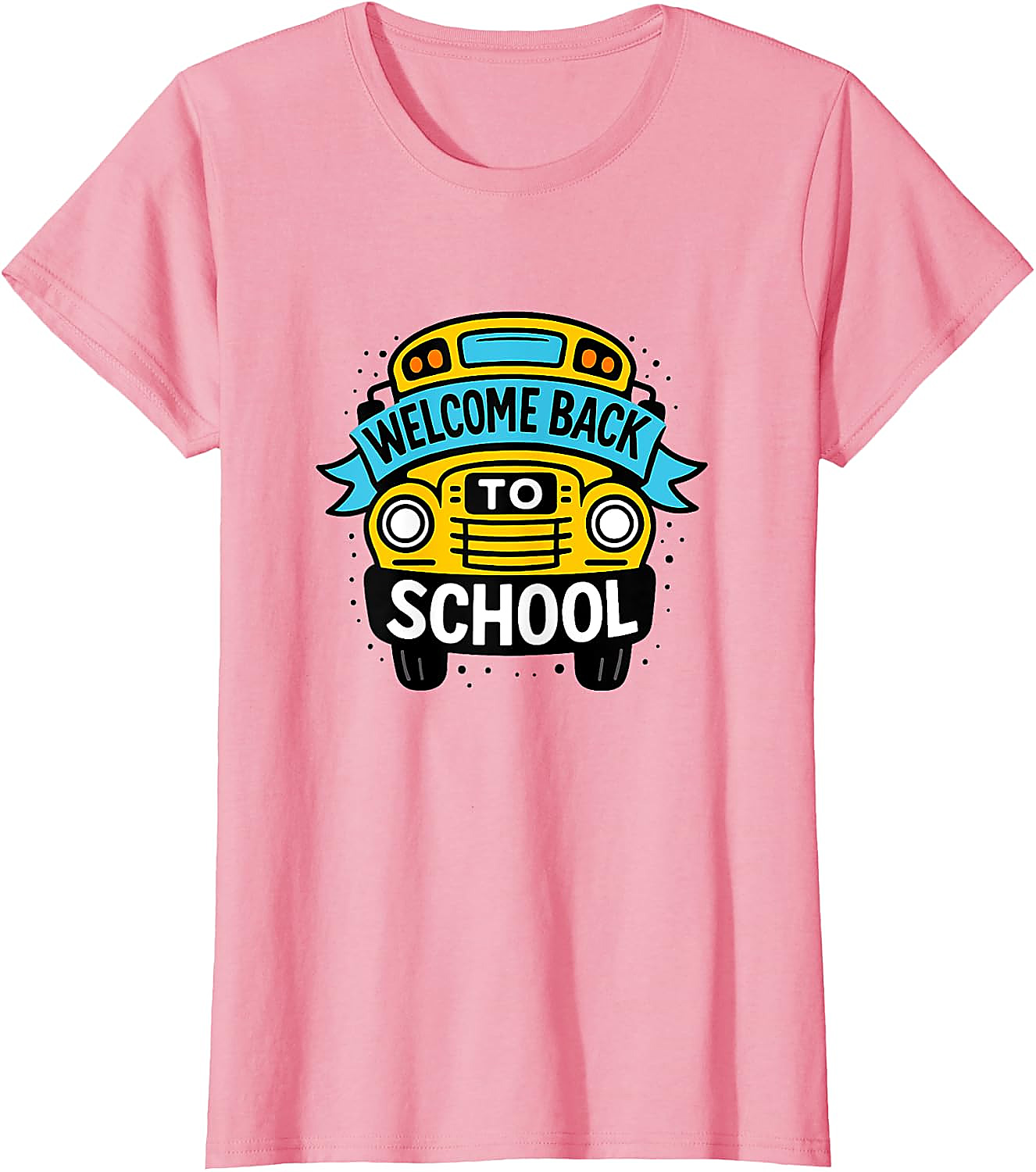 Back to School Bus T-Shirt | First Day Teacher & Kid Tee