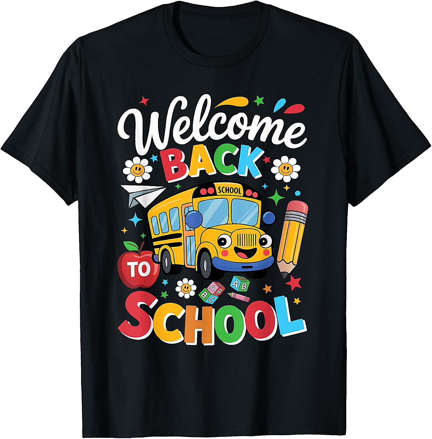 Welcome Back To School T-Shirt | 1st Day Teacher & Kid Tee