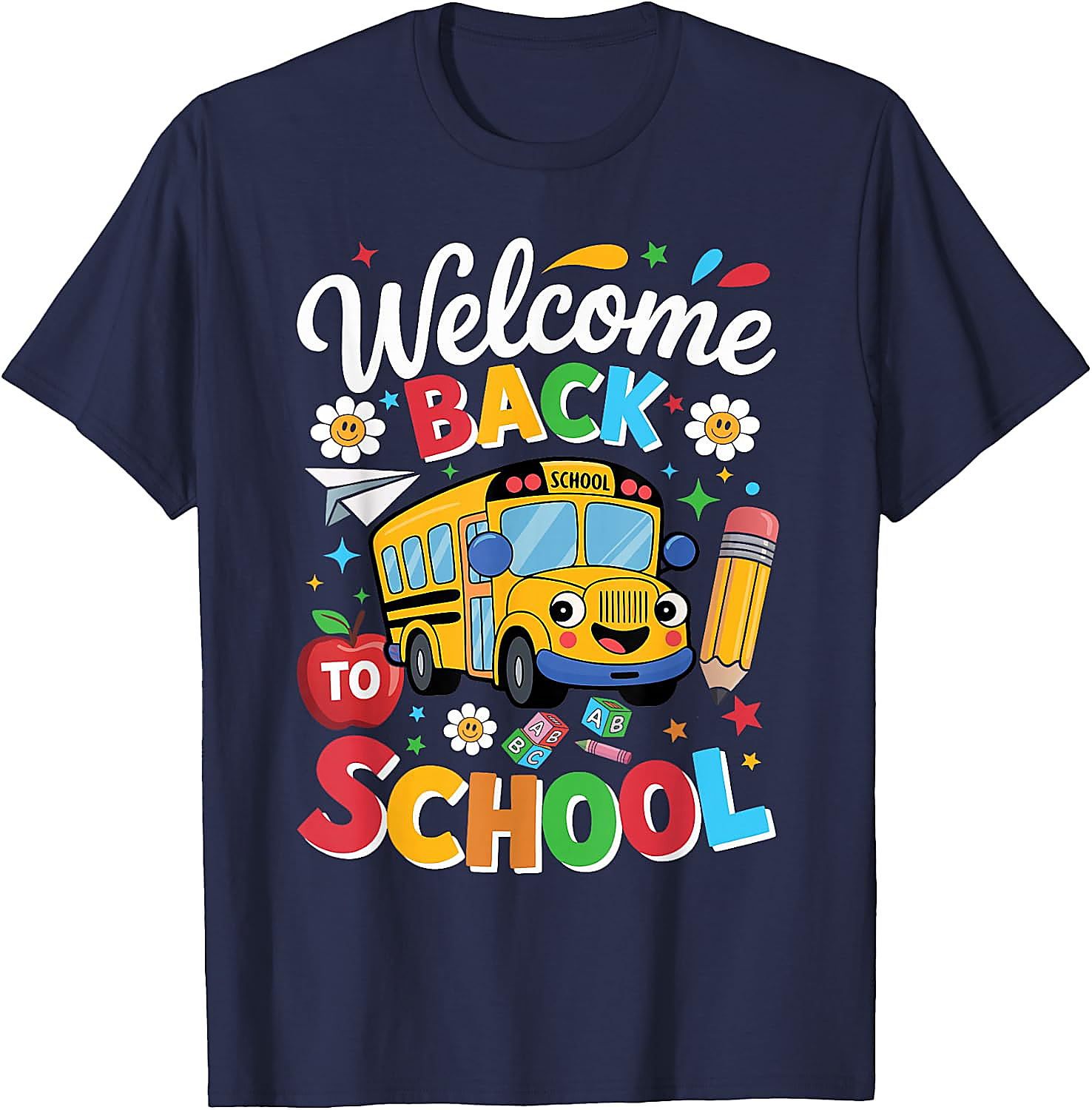 Welcome Back To School T-Shirt | 1st Day Teacher & Kid Tee
