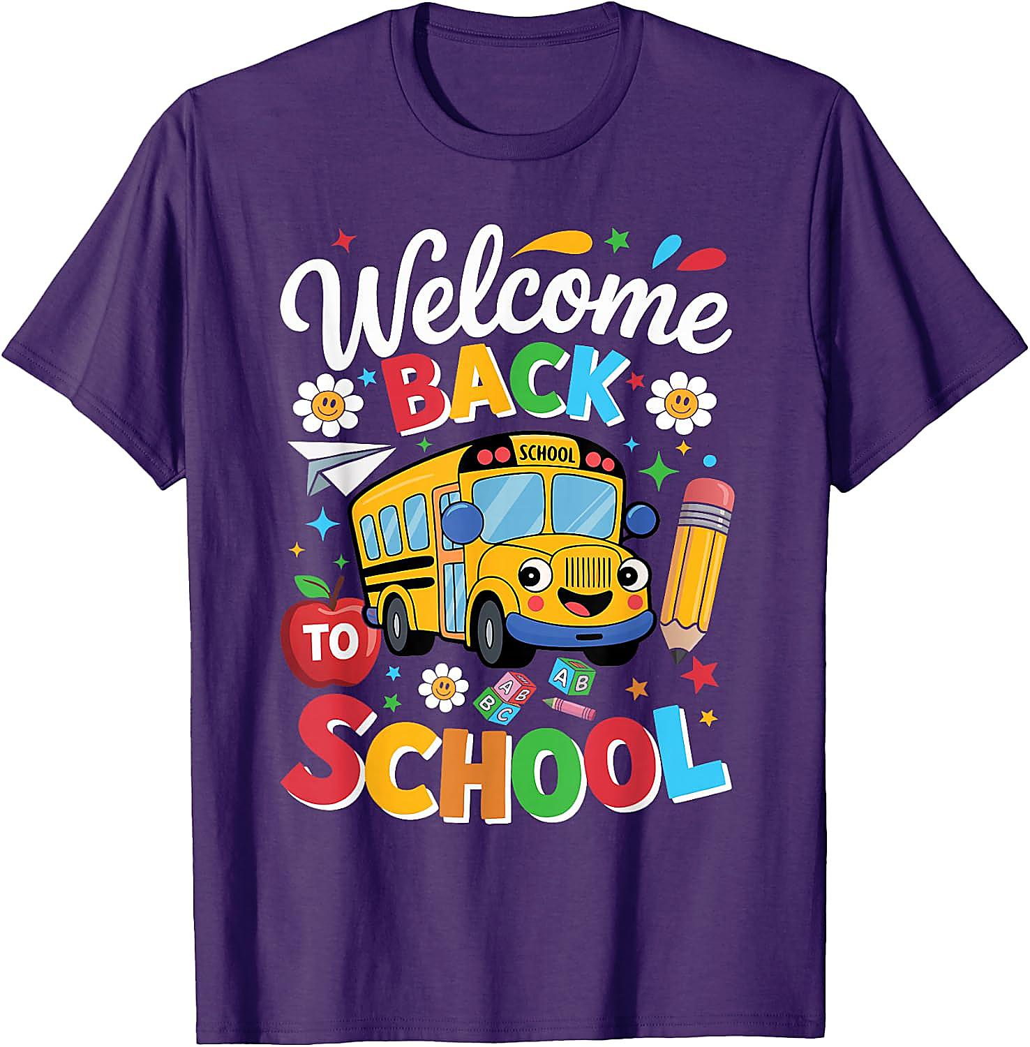 Welcome Back To School T-Shirt | 1st Day Teacher & Kid Tee