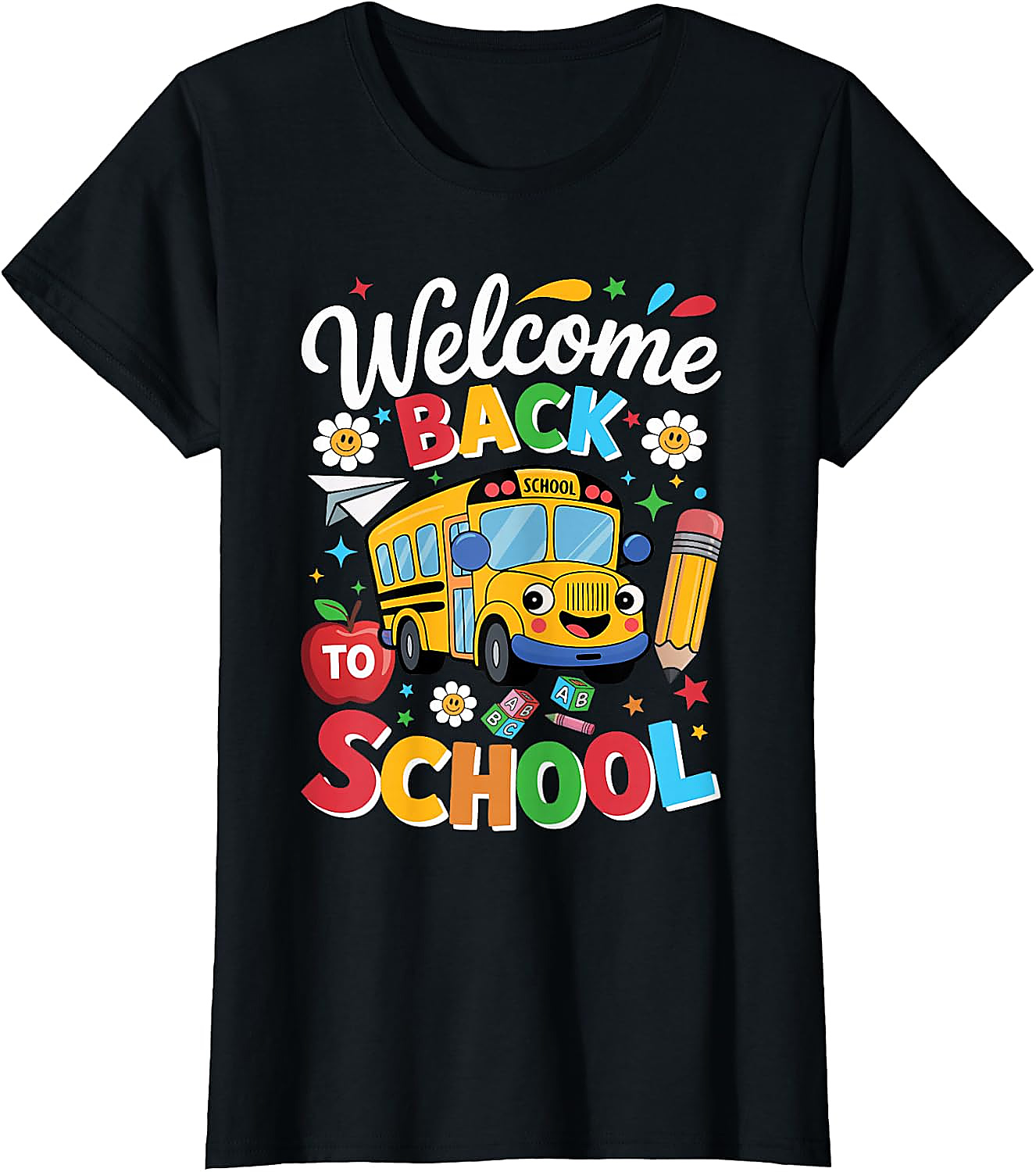 Welcome Back To School T-Shirt | 1st Day Teacher & Kid Tee