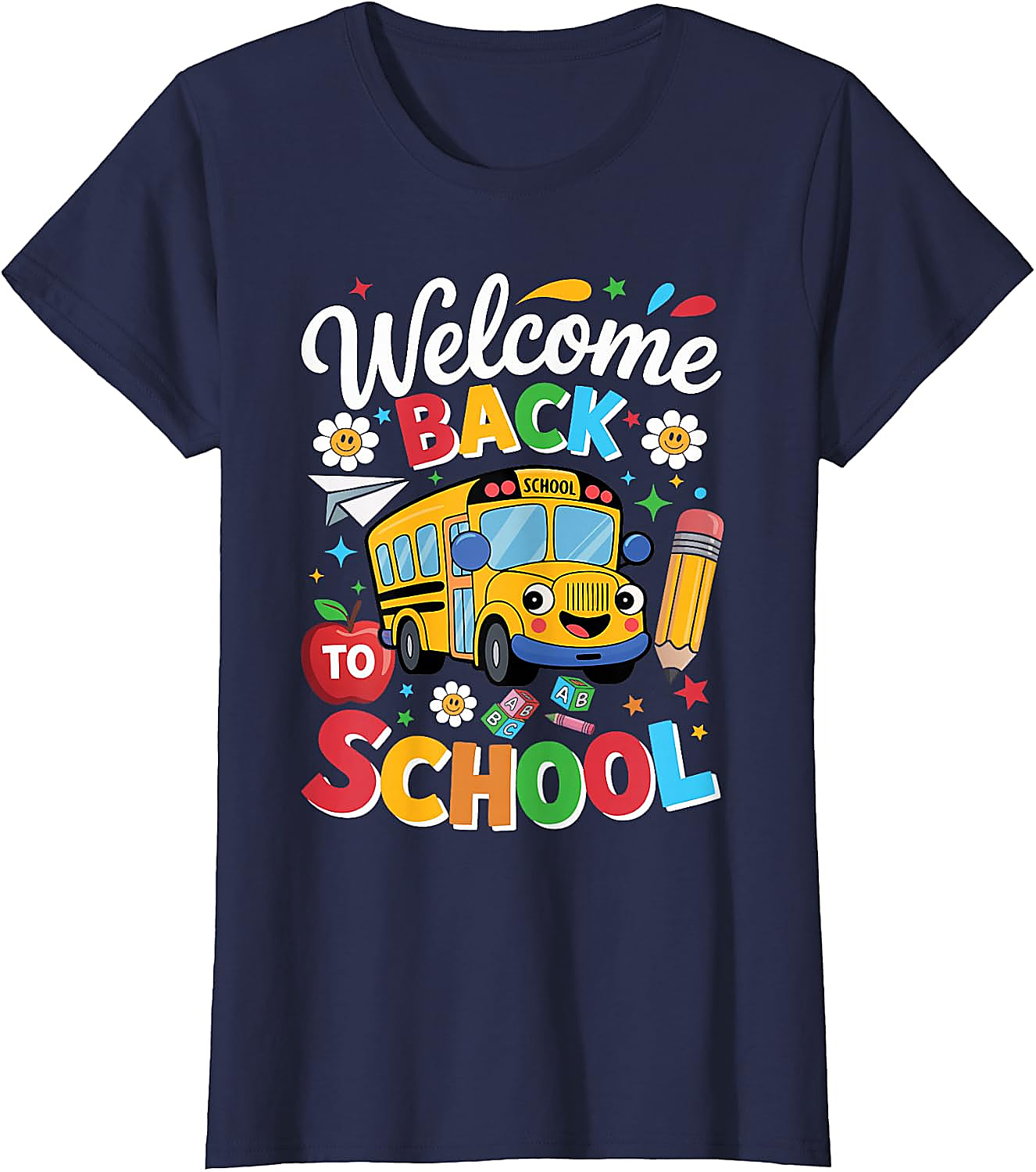 Welcome Back To School T-Shirt | 1st Day Teacher & Kid Tee