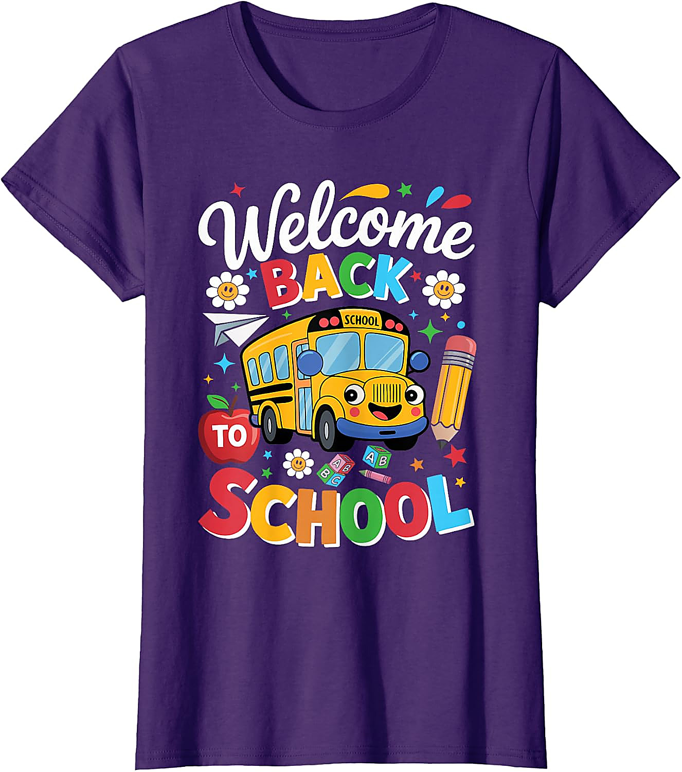 Welcome Back To School T-Shirt | 1st Day Teacher & Kid Tee