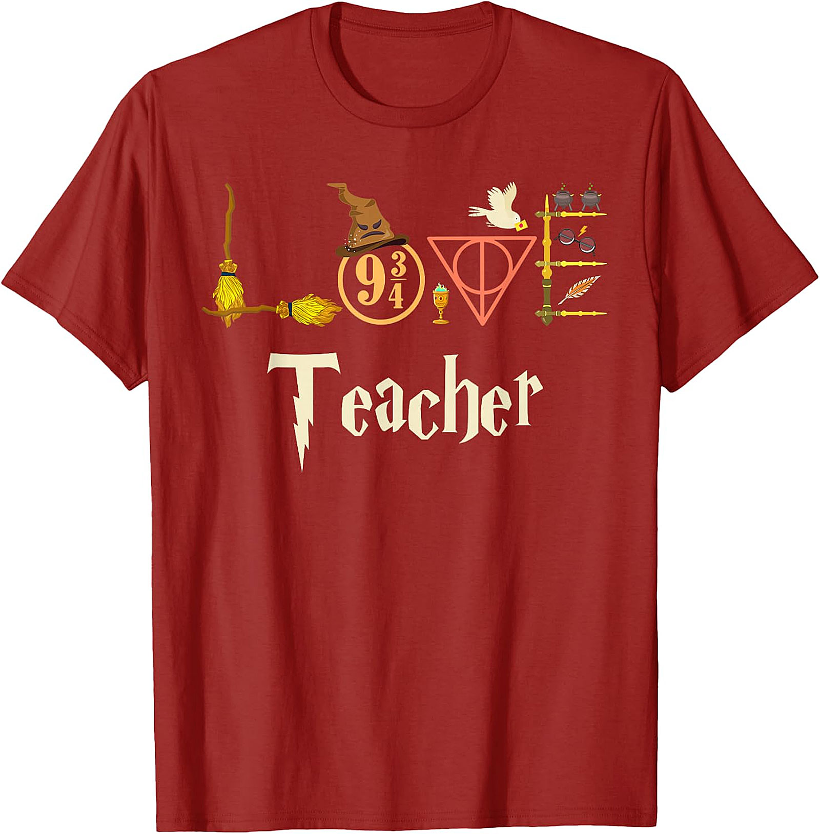 Harry Potter LOVE Teacher T-Shirt | Magical Educator Tee