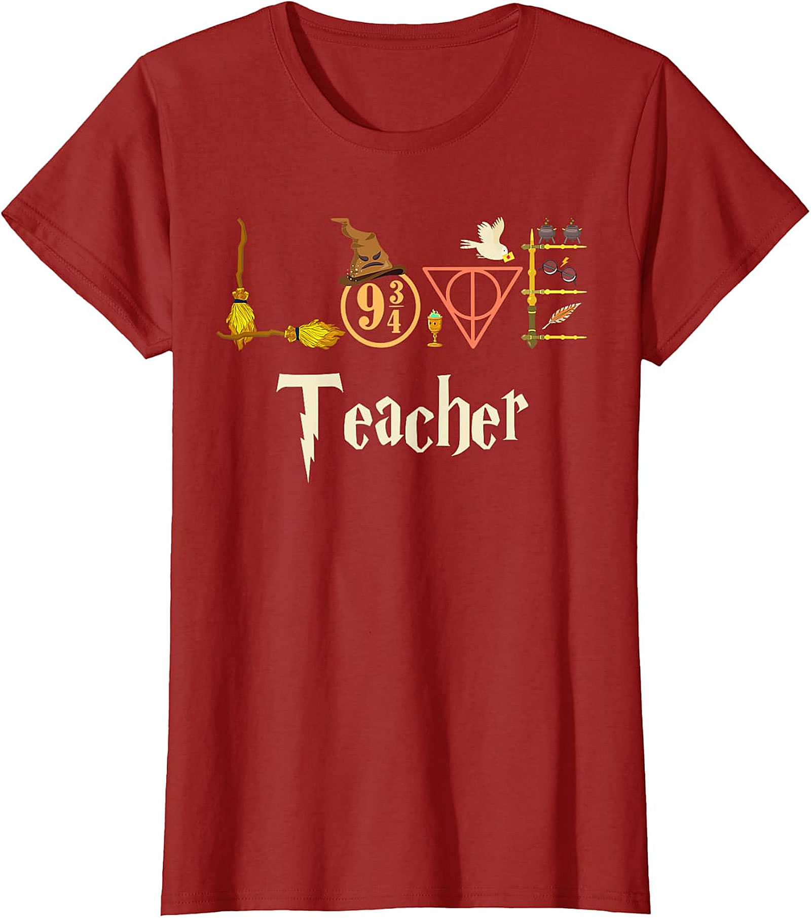 Harry Potter LOVE Teacher T-Shirt | Magical Educator Tee