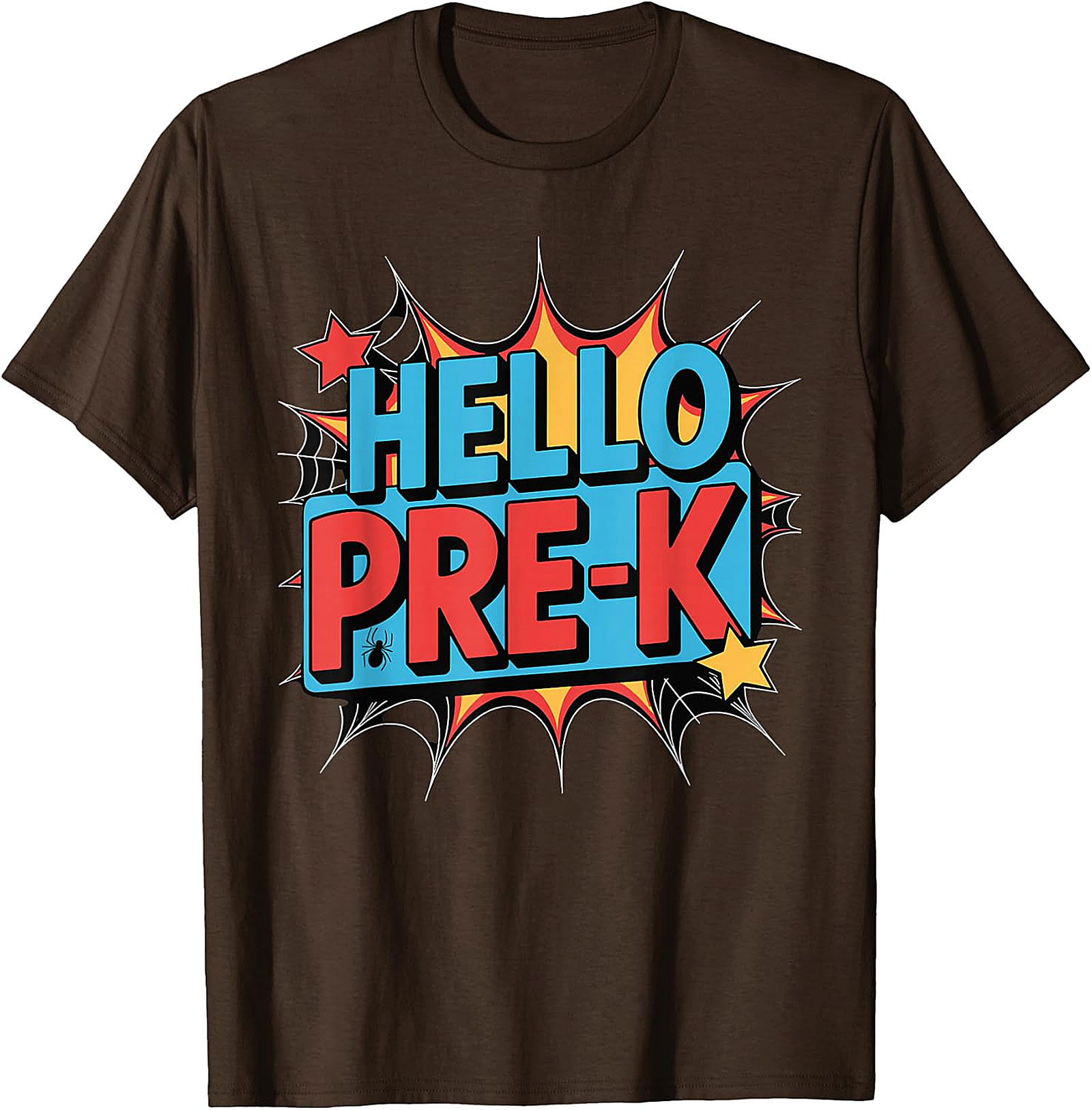 Hello Pre-K Comic Book T-Shirt | Back-to-School Apparel