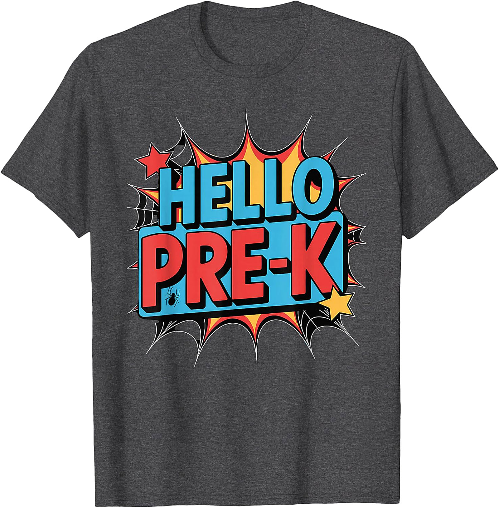 Hello Pre-K Comic Book T-Shirt | Back-to-School Apparel
