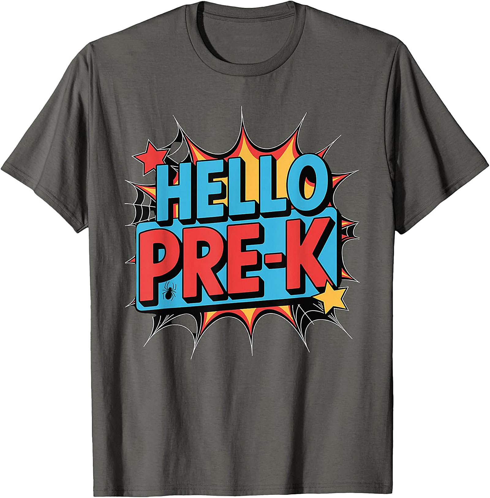 Hello Pre-K Comic Book T-Shirt | Back-to-School Apparel