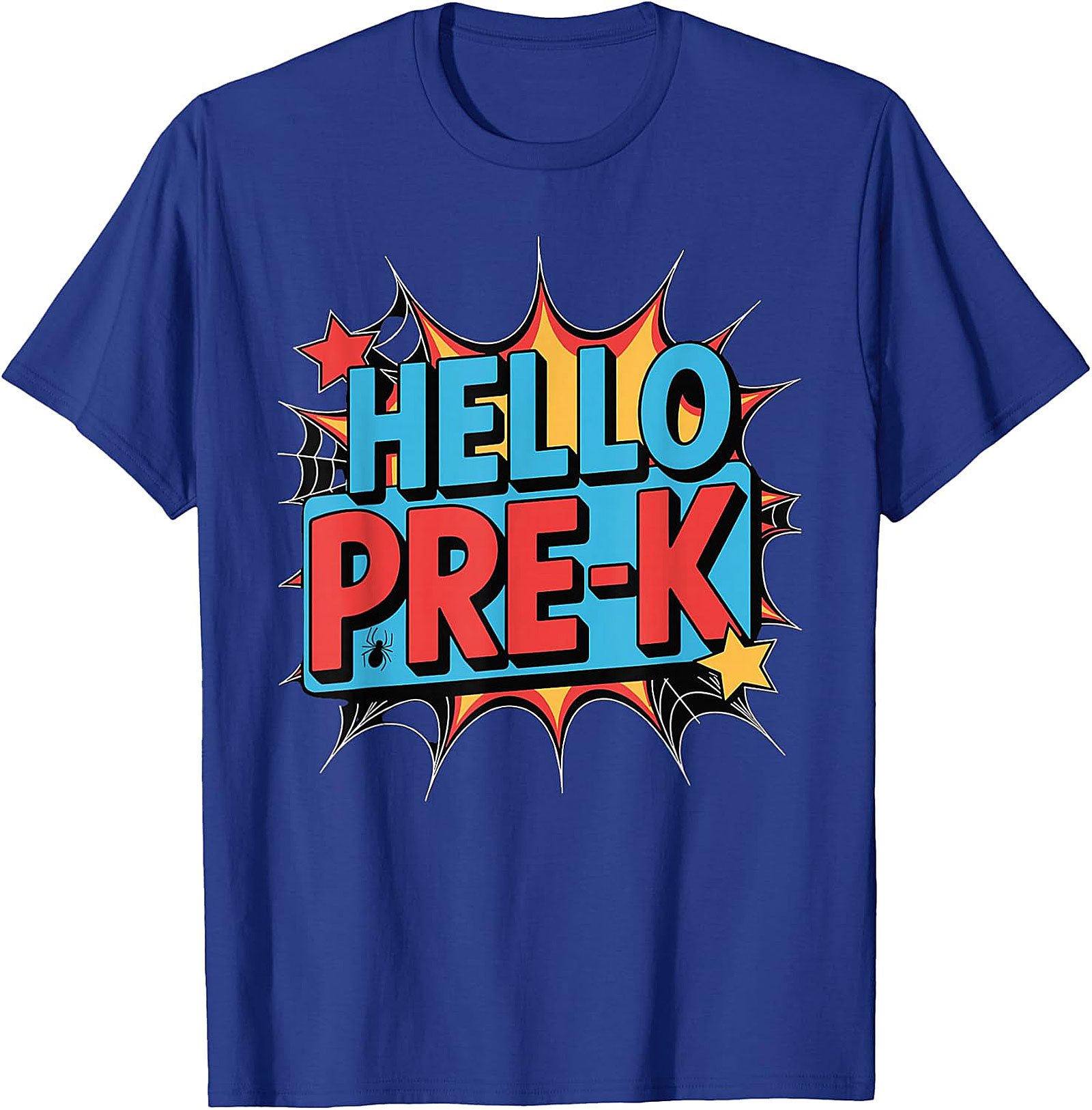Hello Pre-K Comic Book T-Shirt | Back-to-School Apparel