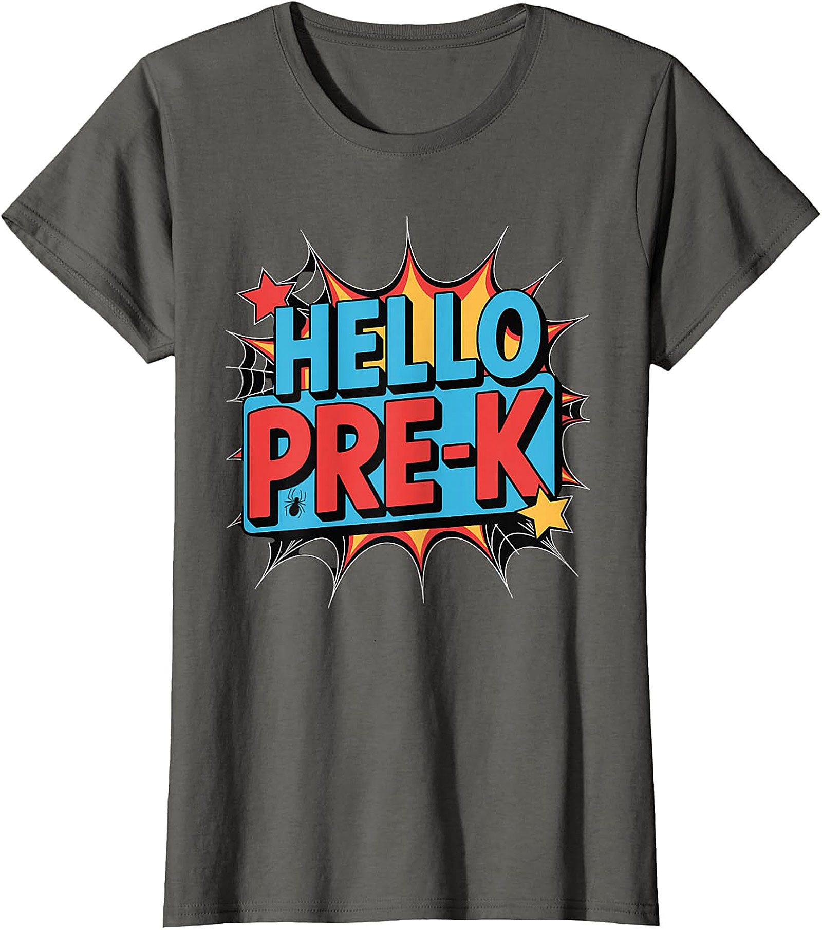 Hello Pre-K Comic Book T-Shirt | Back-to-School Apparel