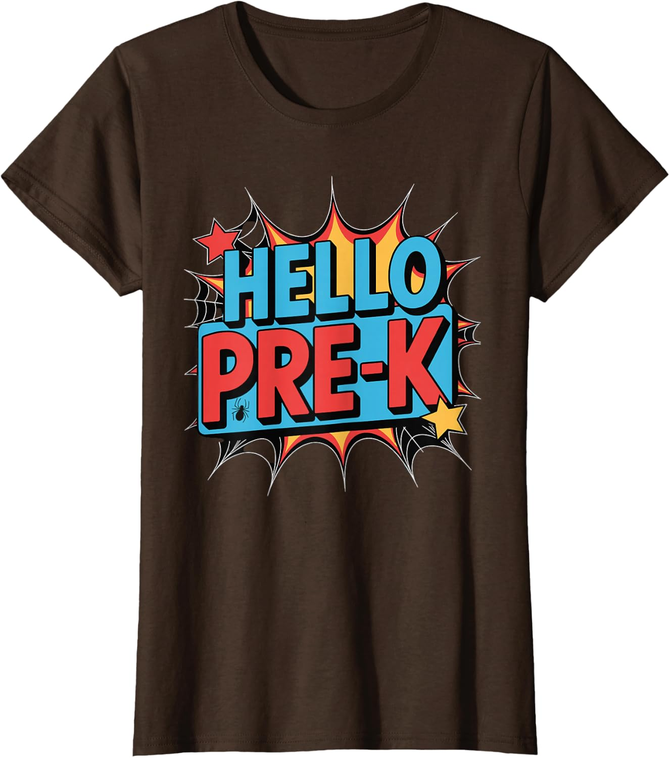 Hello Pre-K Comic Book T-Shirt | Back-to-School Apparel