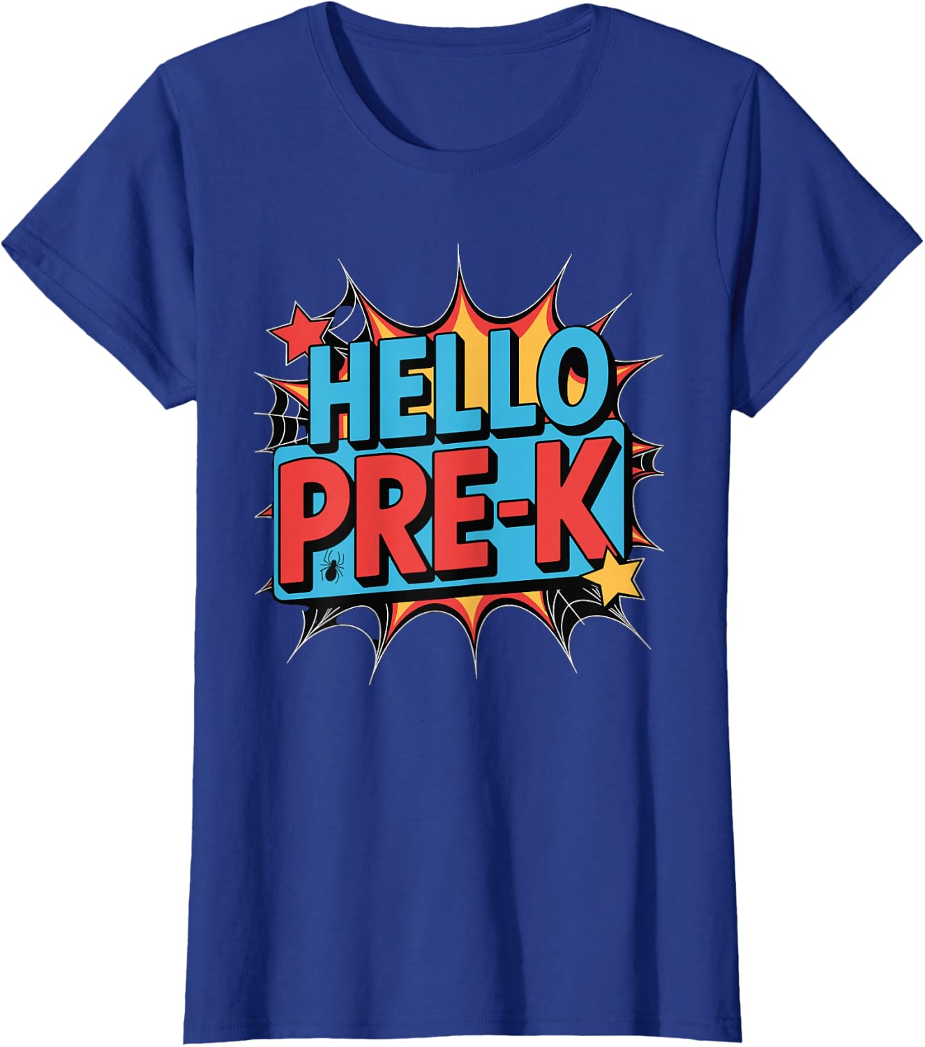Hello Pre-K Comic Book T-Shirt | Back-to-School Apparel