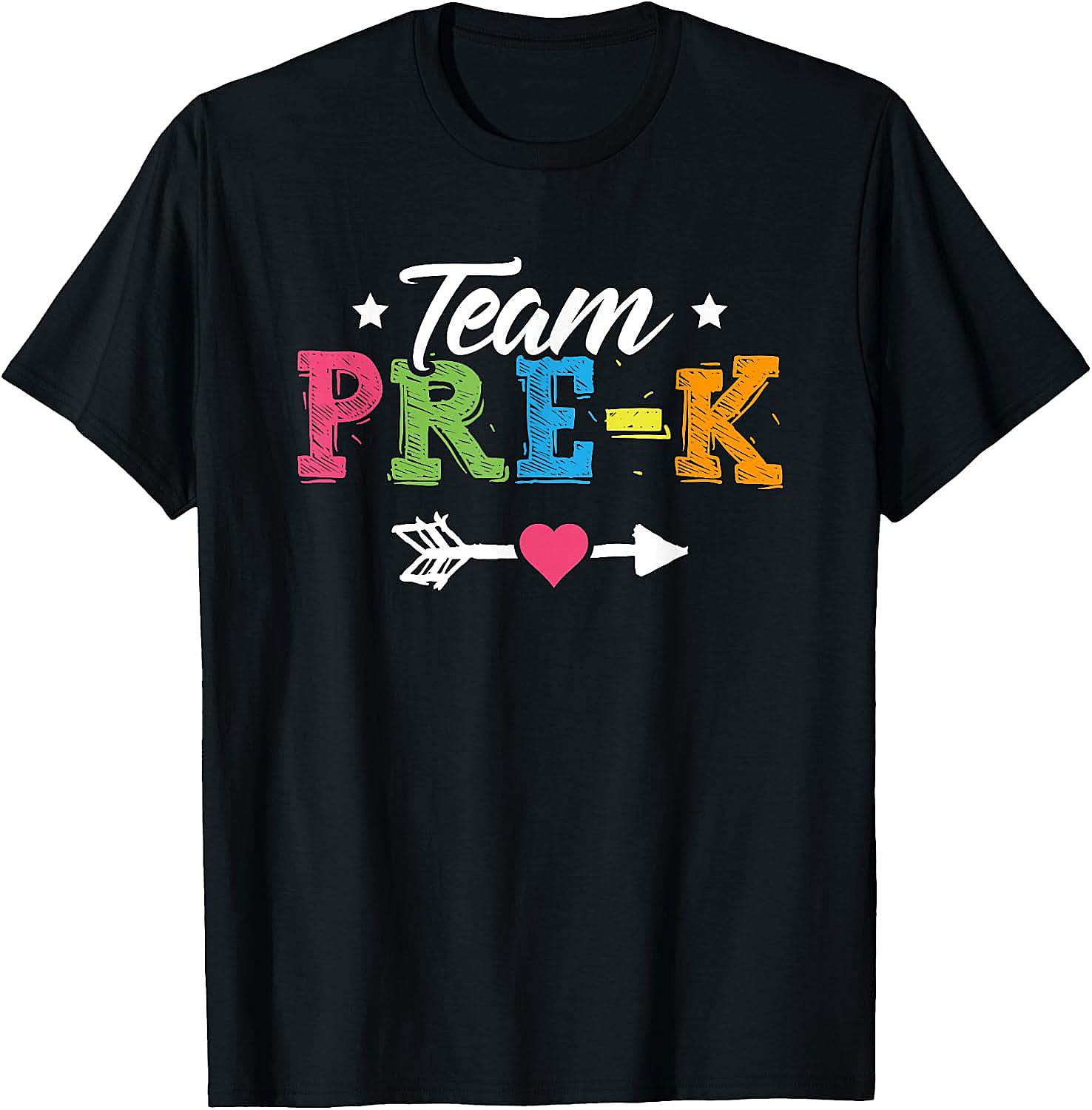 Team Pre-K Shirt Preschool Teacher Student Back to School Tee