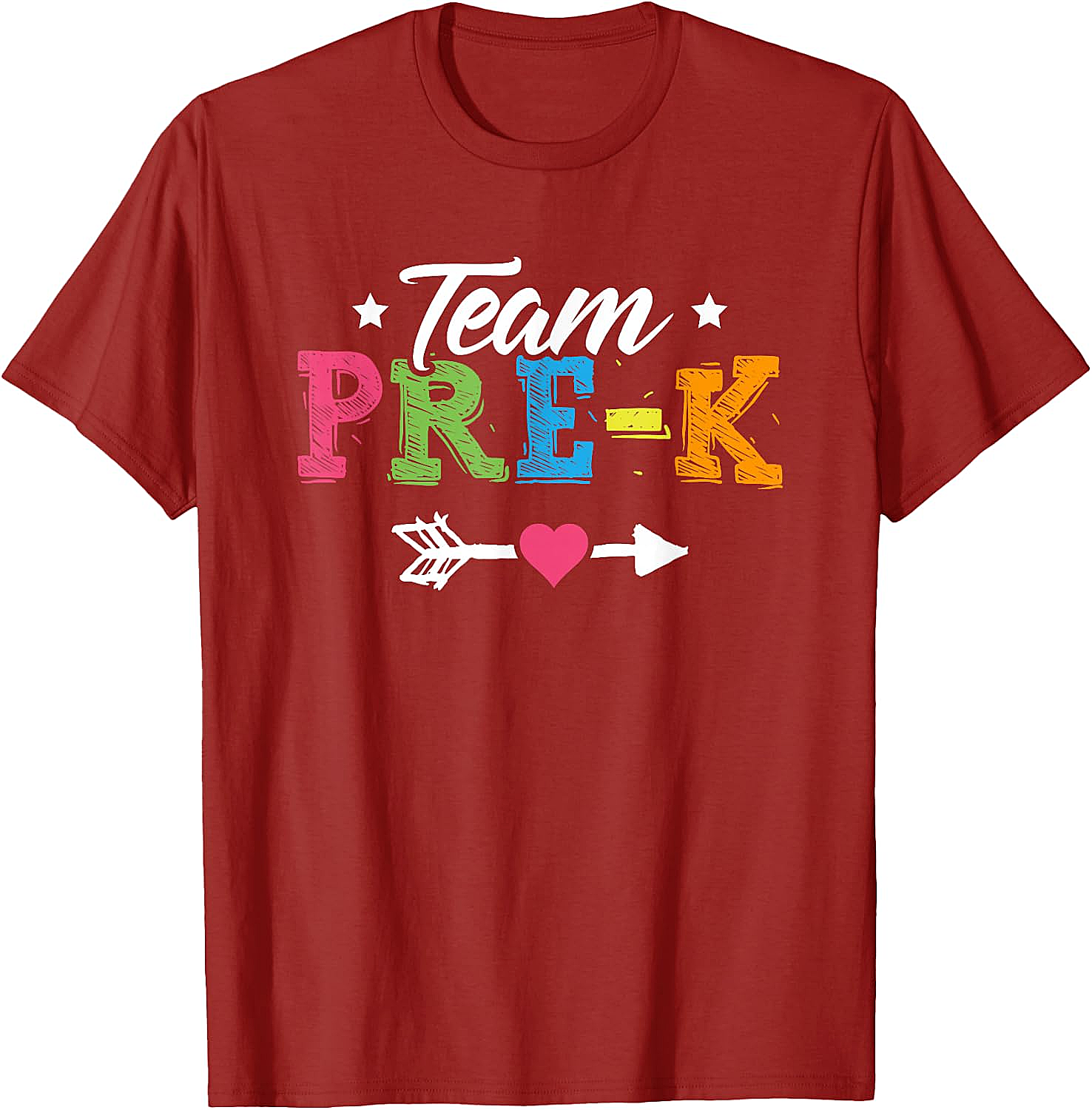  Team Pre-K Shirt Preschool Teacher Student Back to School Tee