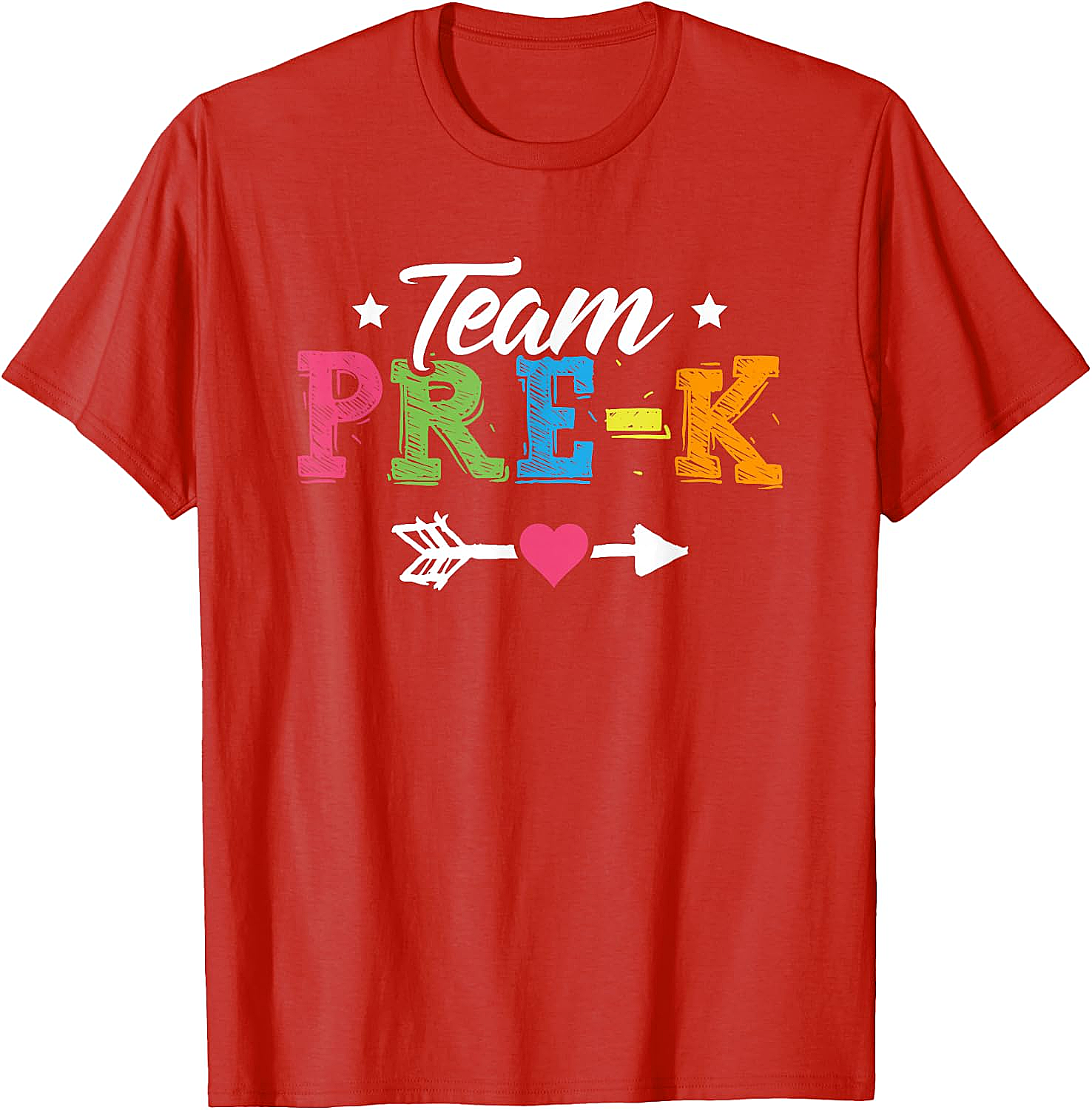  Team Pre-K Shirt Preschool Teacher Student Back to School Tee