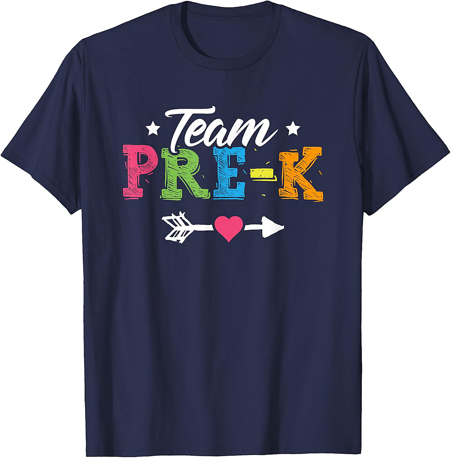  Team Pre-K Shirt Preschool Teacher Student Back to School Tee